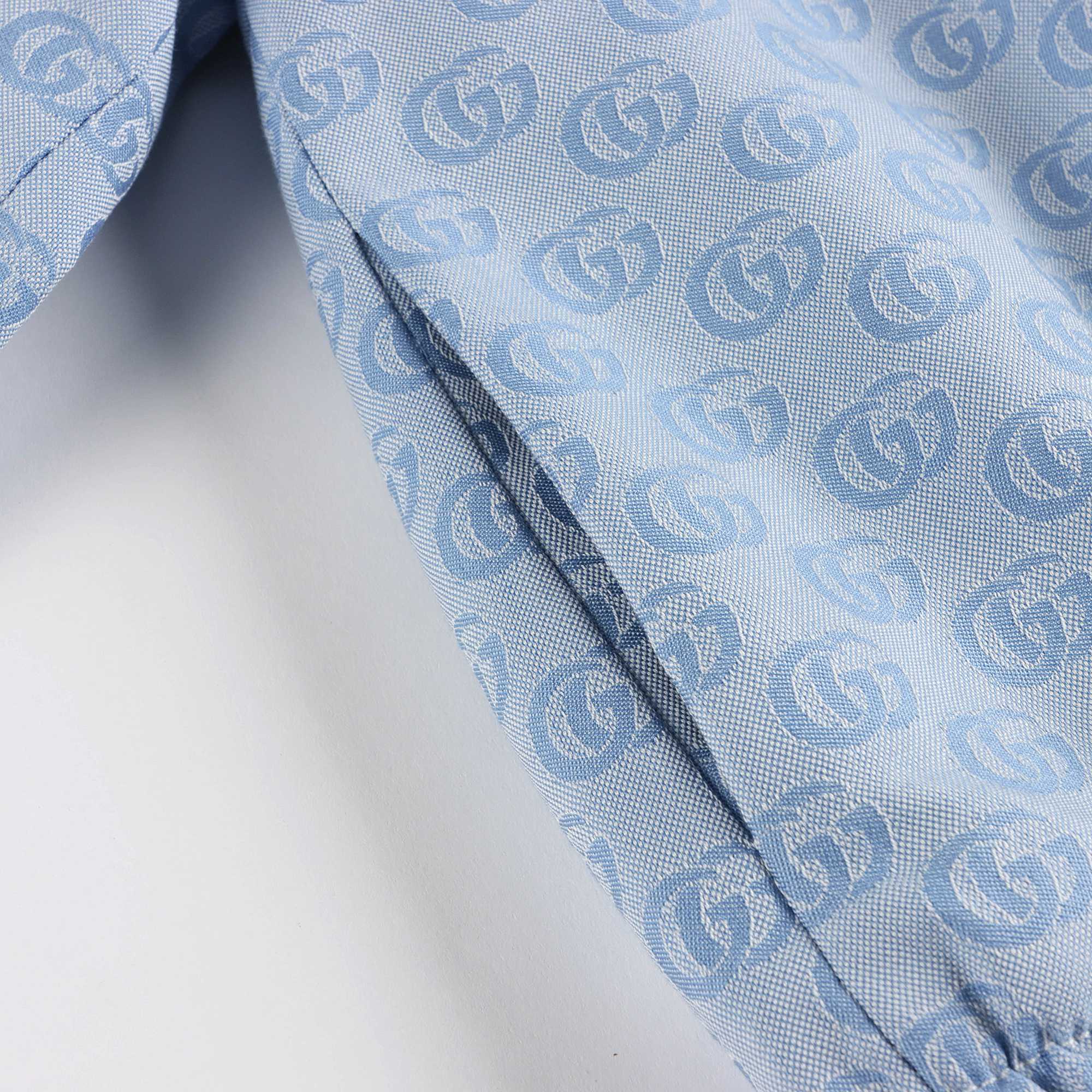 Baby Boys Blue GG Logo Jacket