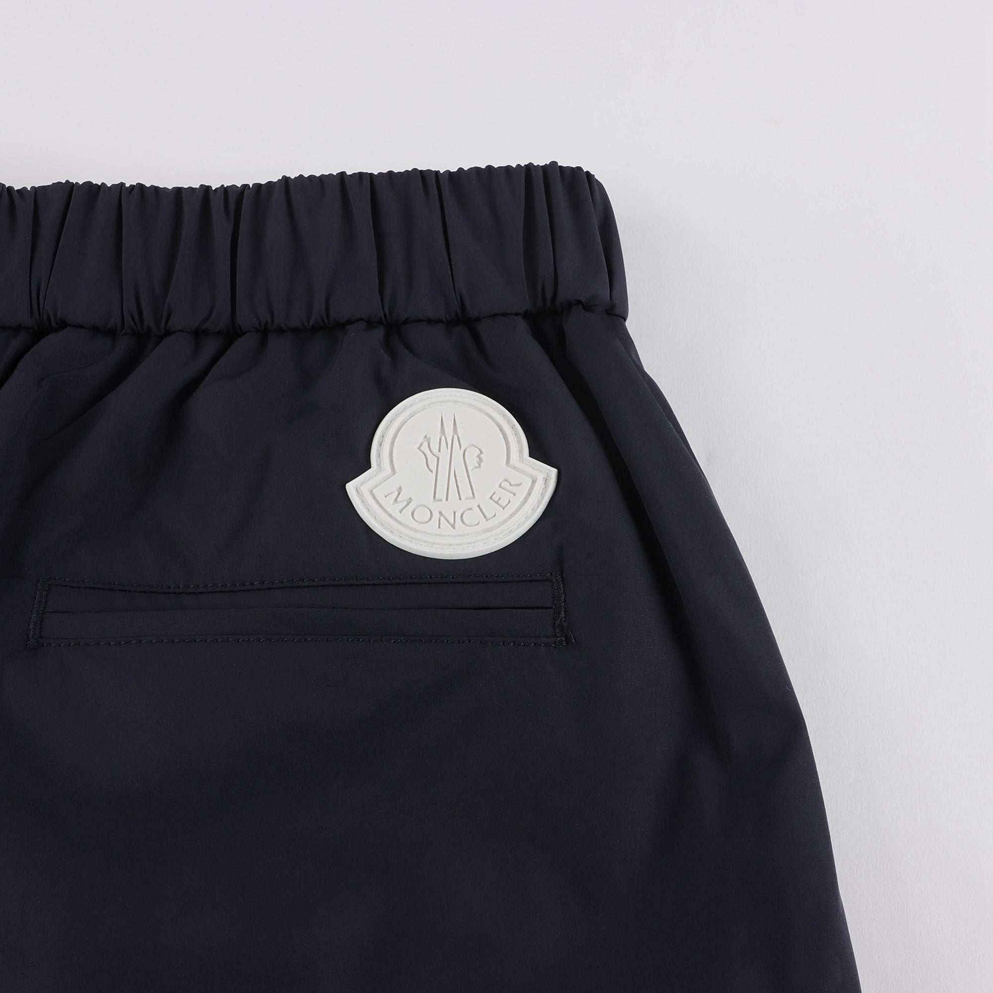 Boys & Girls Black Logo Trousers