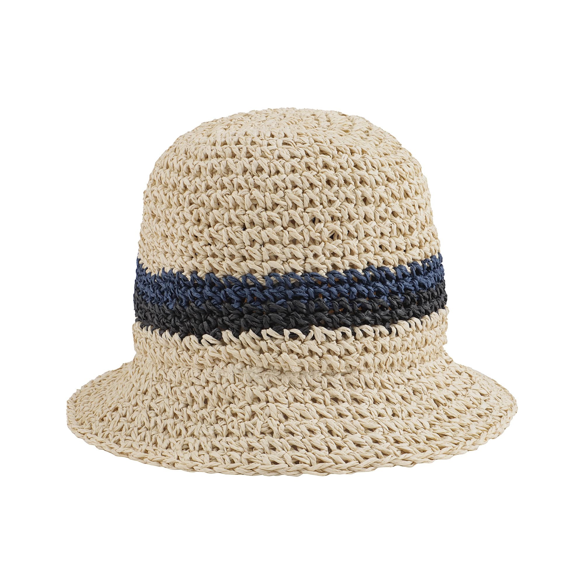 Boys & Girls Beige Staw Hat