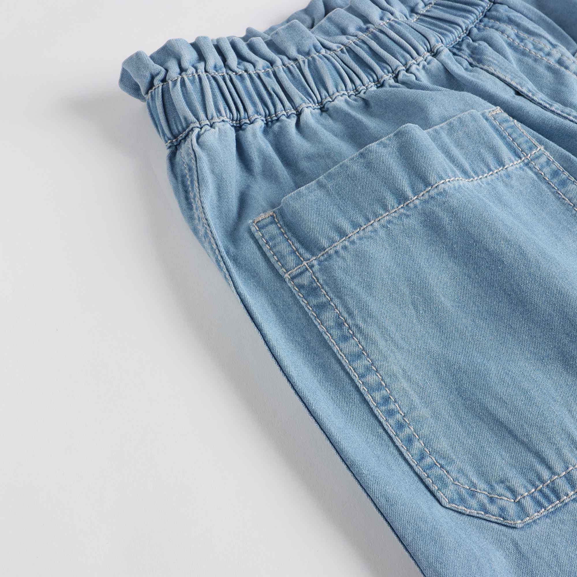 Boys & Girls Blue Denim Trousers