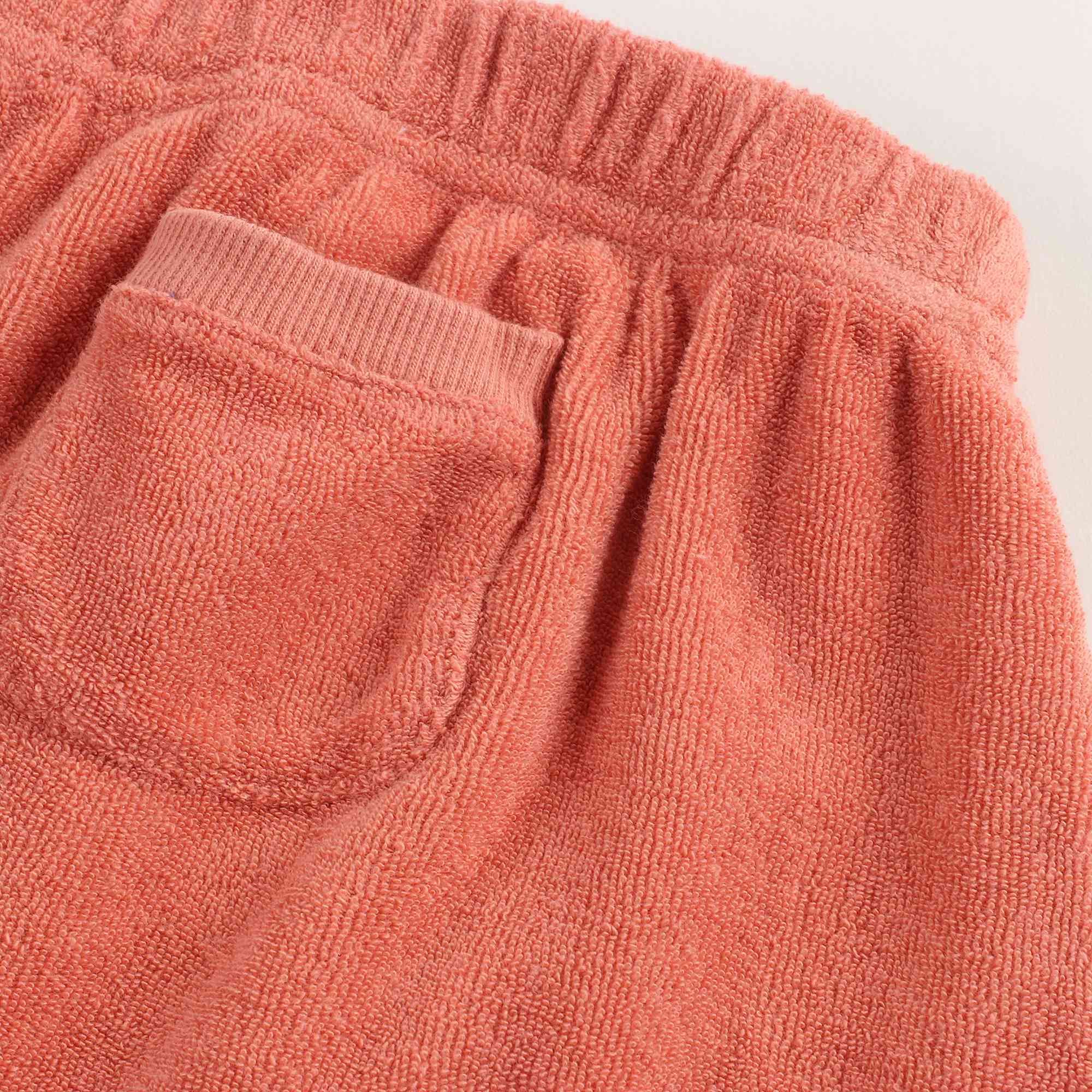 Baby Girls Coral Cotton Shorts