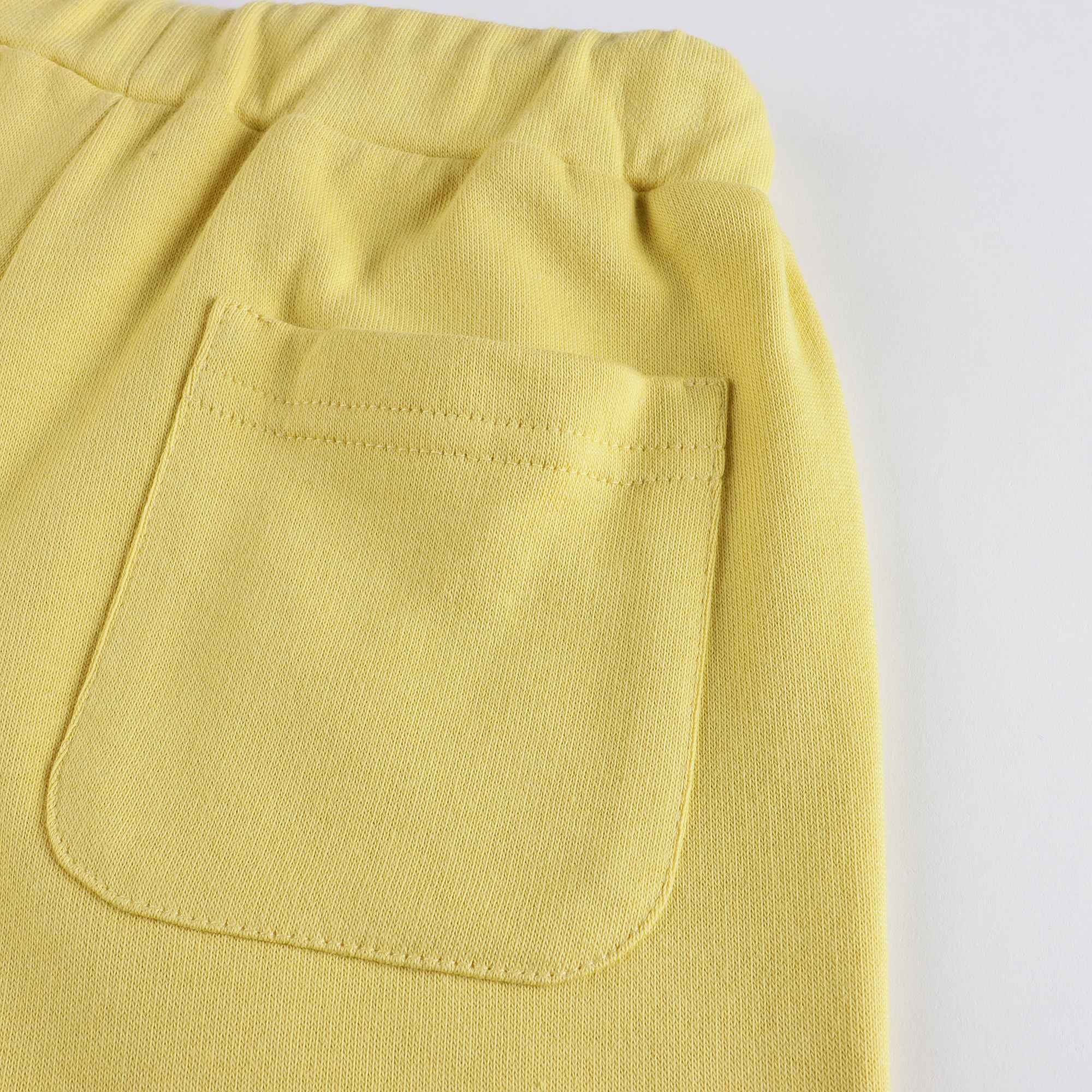 Boys & Girls Yellow Cotton Shorts