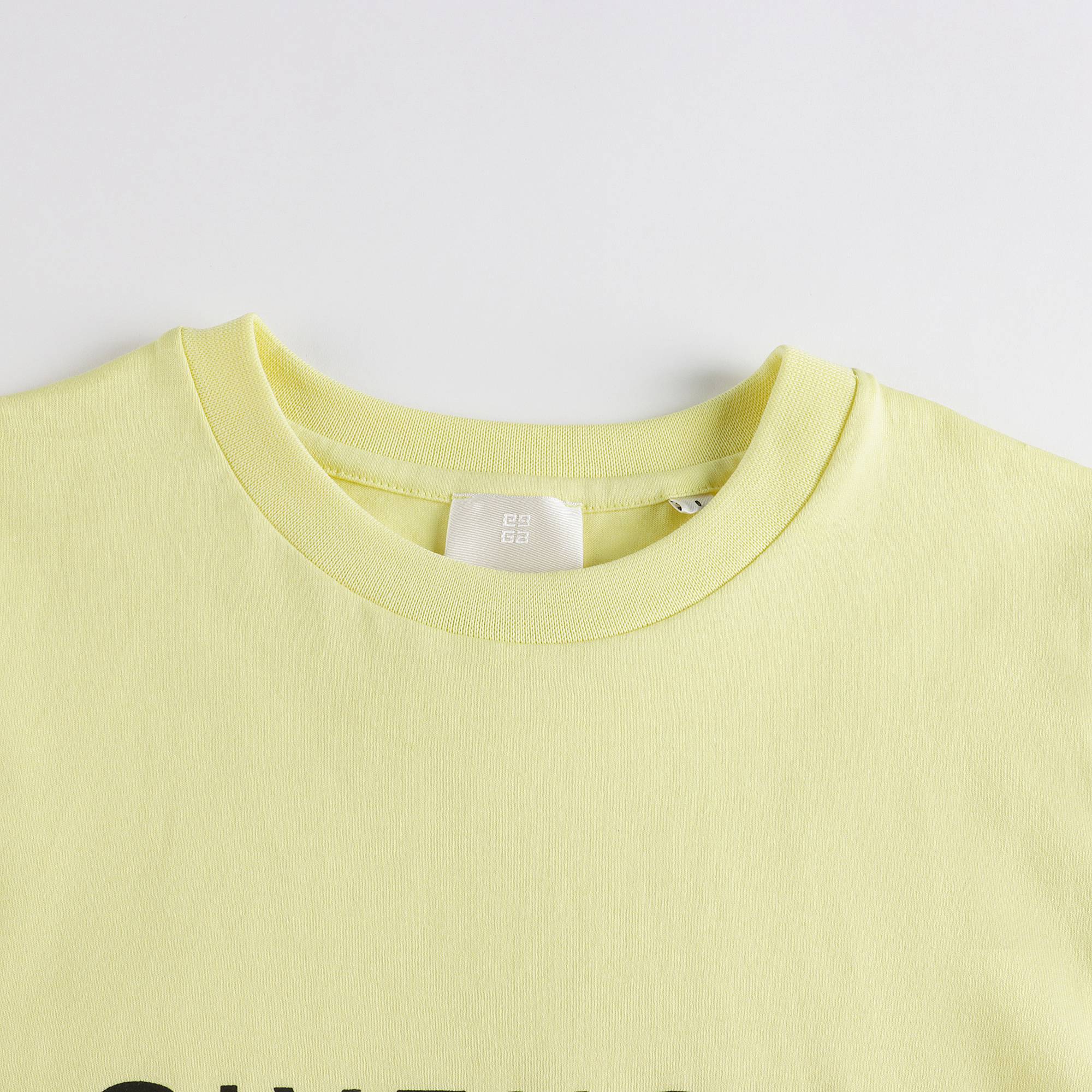 Boys & Girls Yellow Cotton T-Shirt