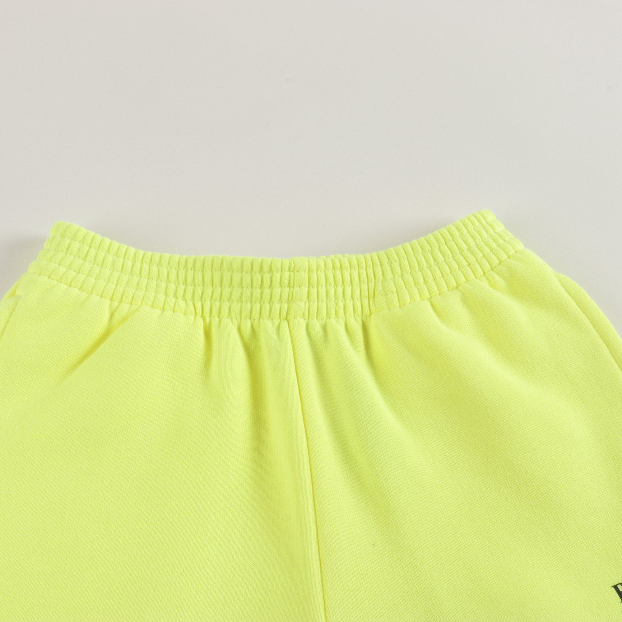 Boys & Girls Yellow Cotton Shorts