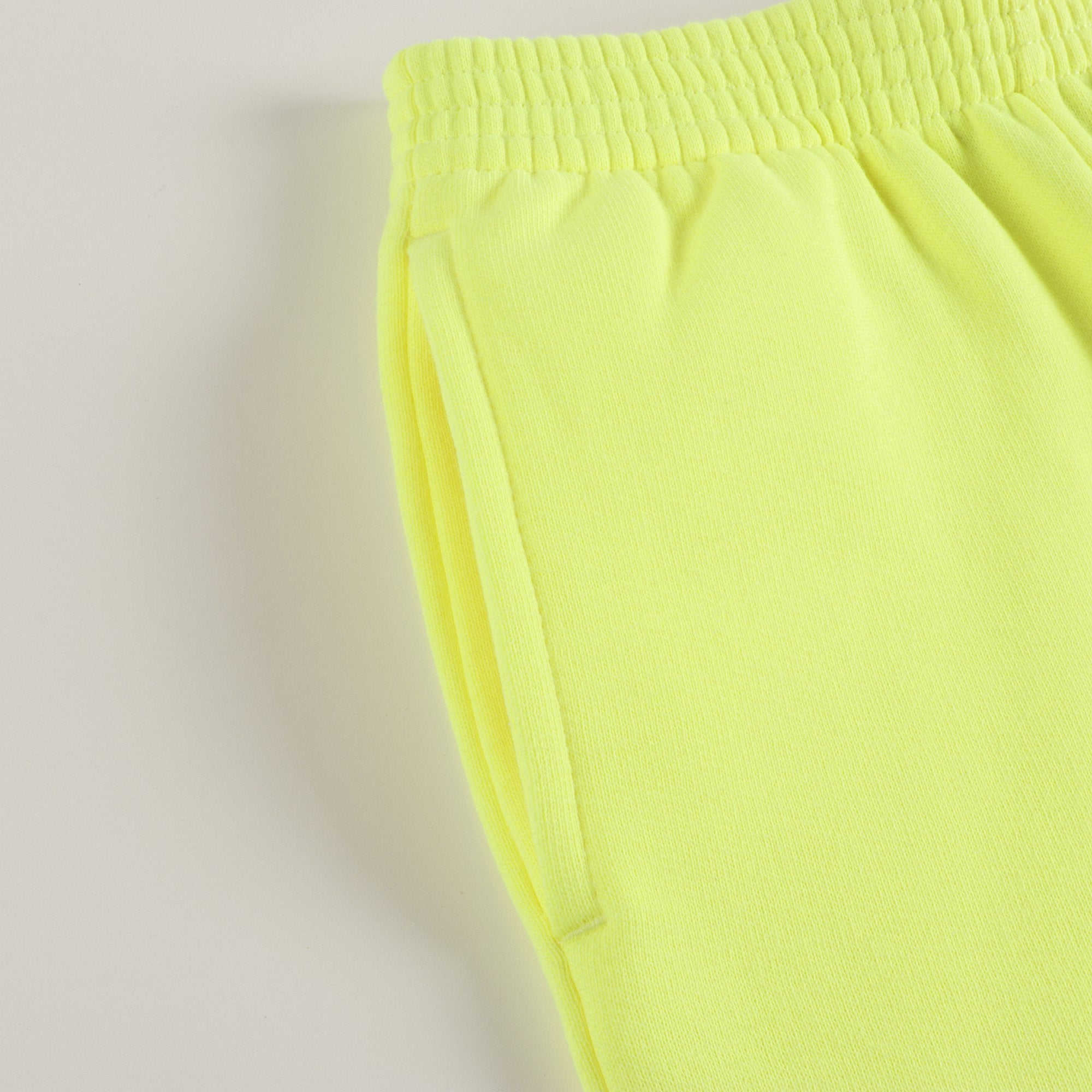 Boys & Girls Yellow Cotton Shorts