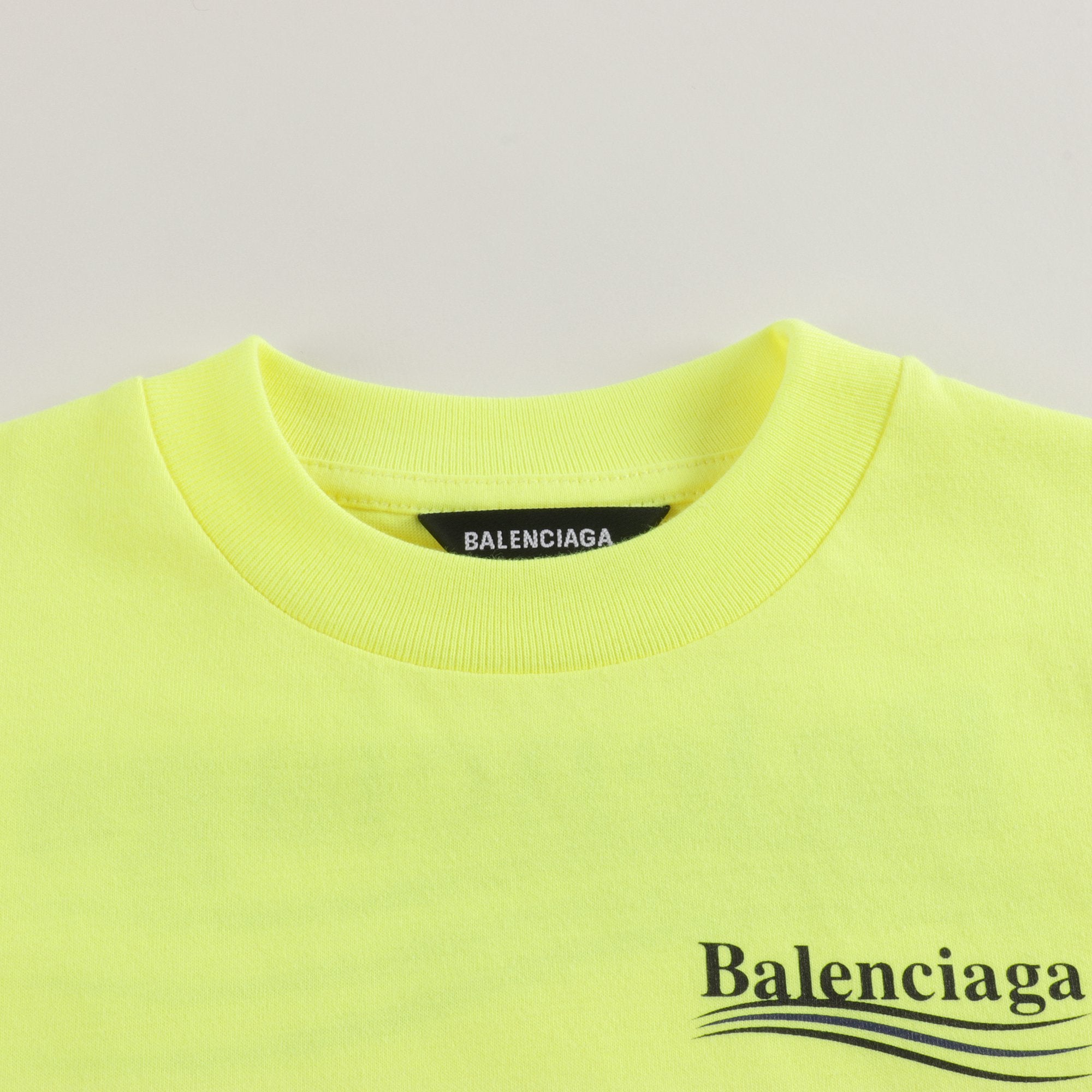 Boys & Girls Yellow Logo Cotton T-Shirt