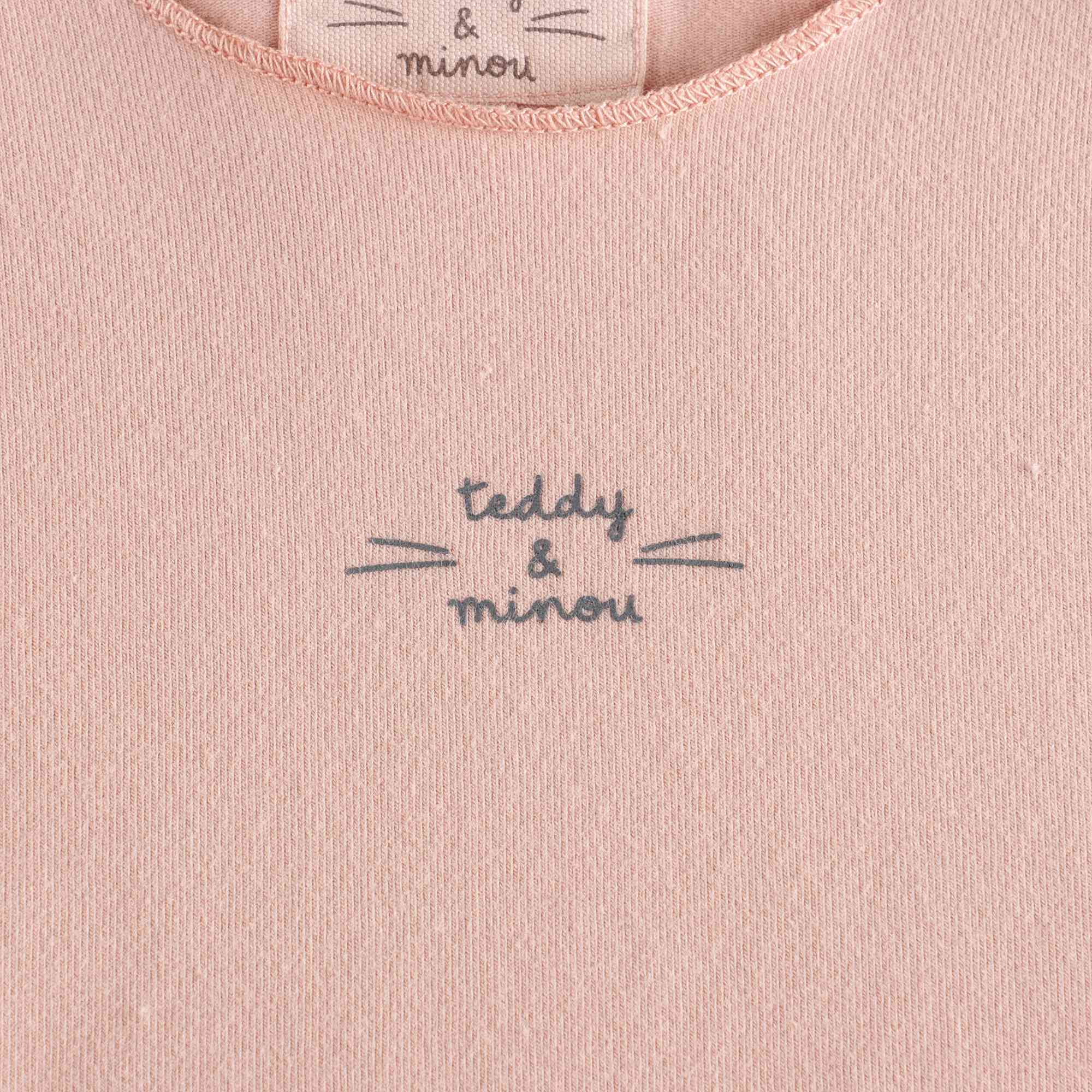 Baby Girls Pink Cotton T-Shirt