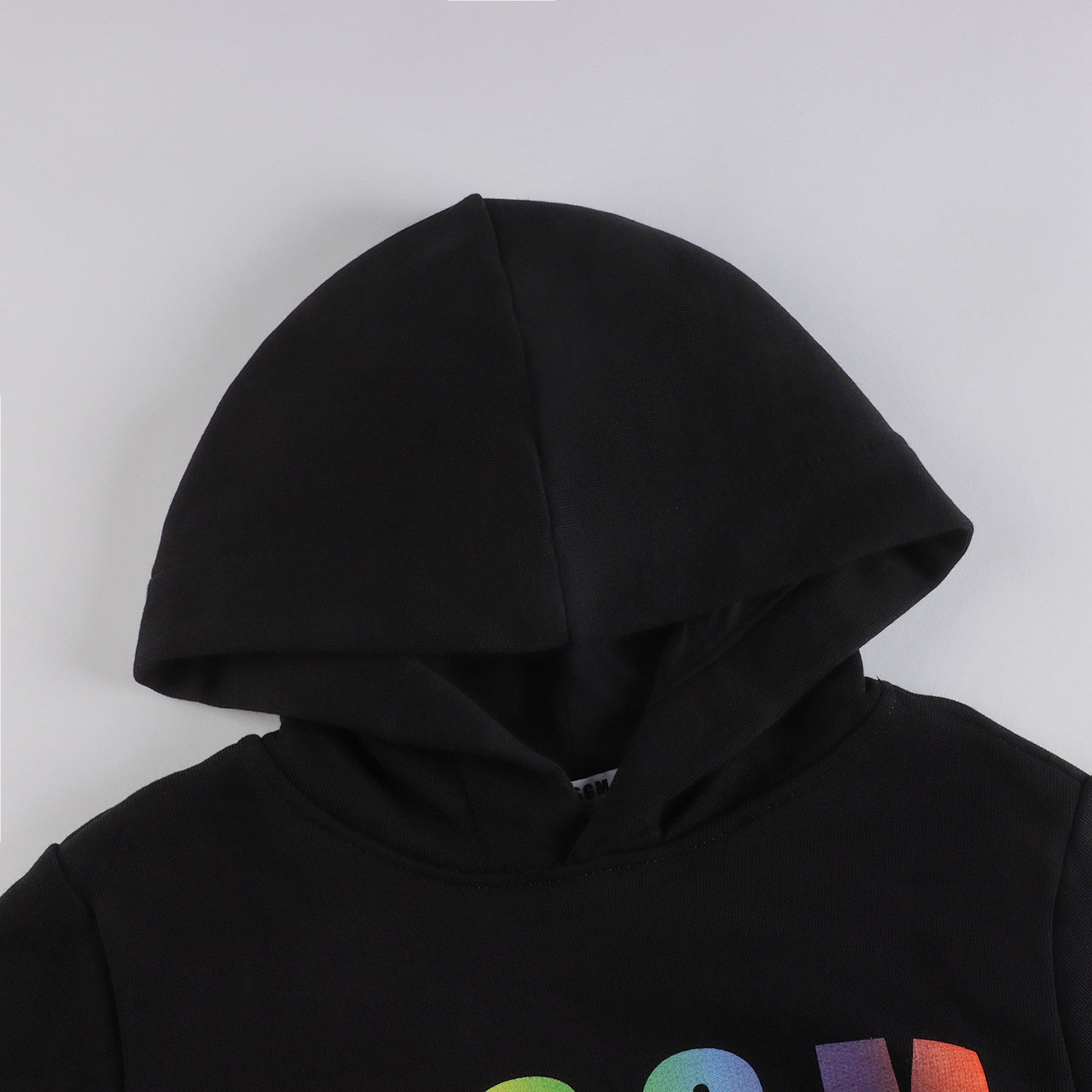 Boys & Girls Black Hooded Sweatshirt