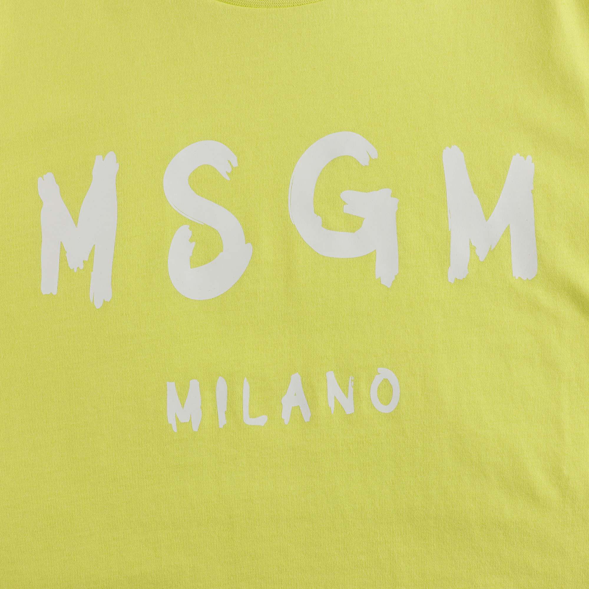 Boys & Girls Yellow Cotton T-Shirt