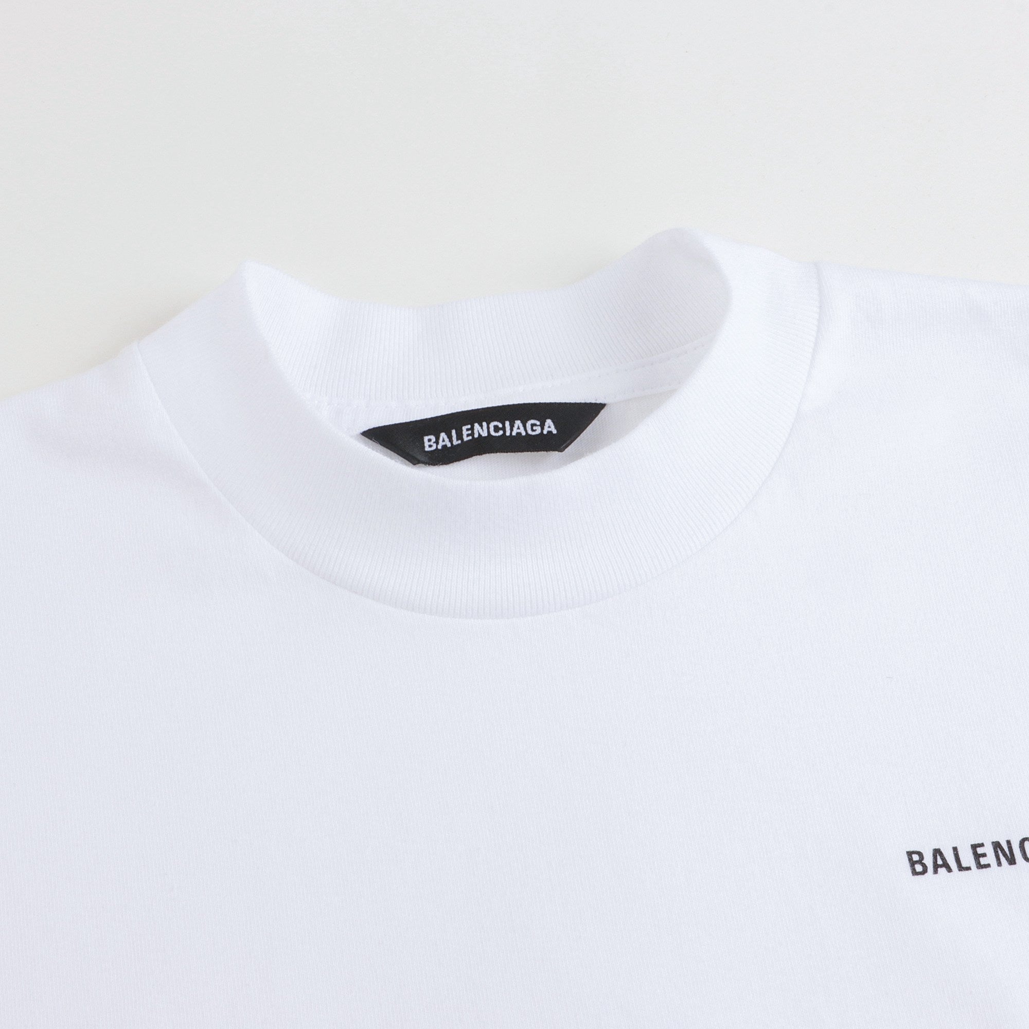 Boys & Girls White Logo Cotton T-Shirt