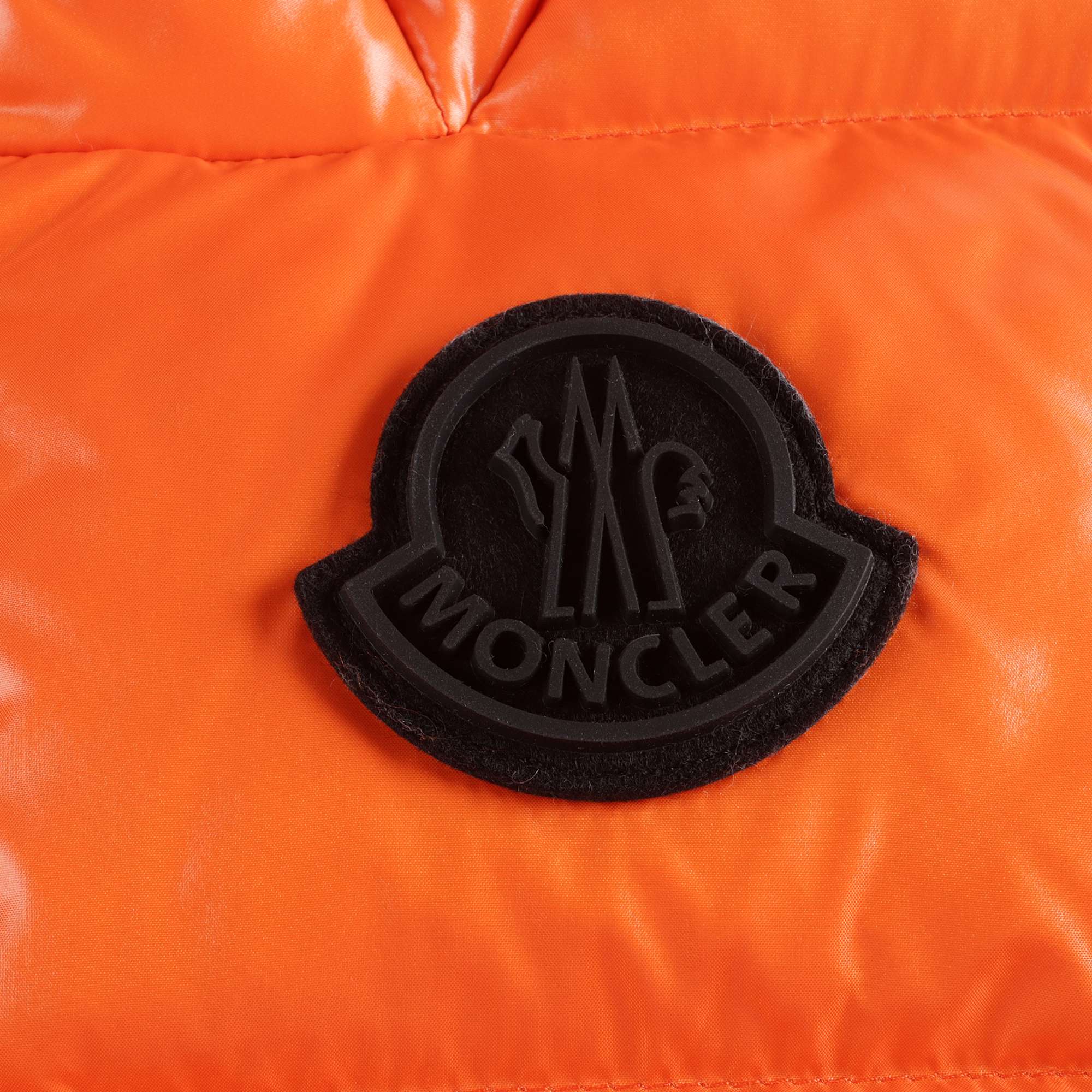 Boys Orange 'IDIL' Padded Down Jacket