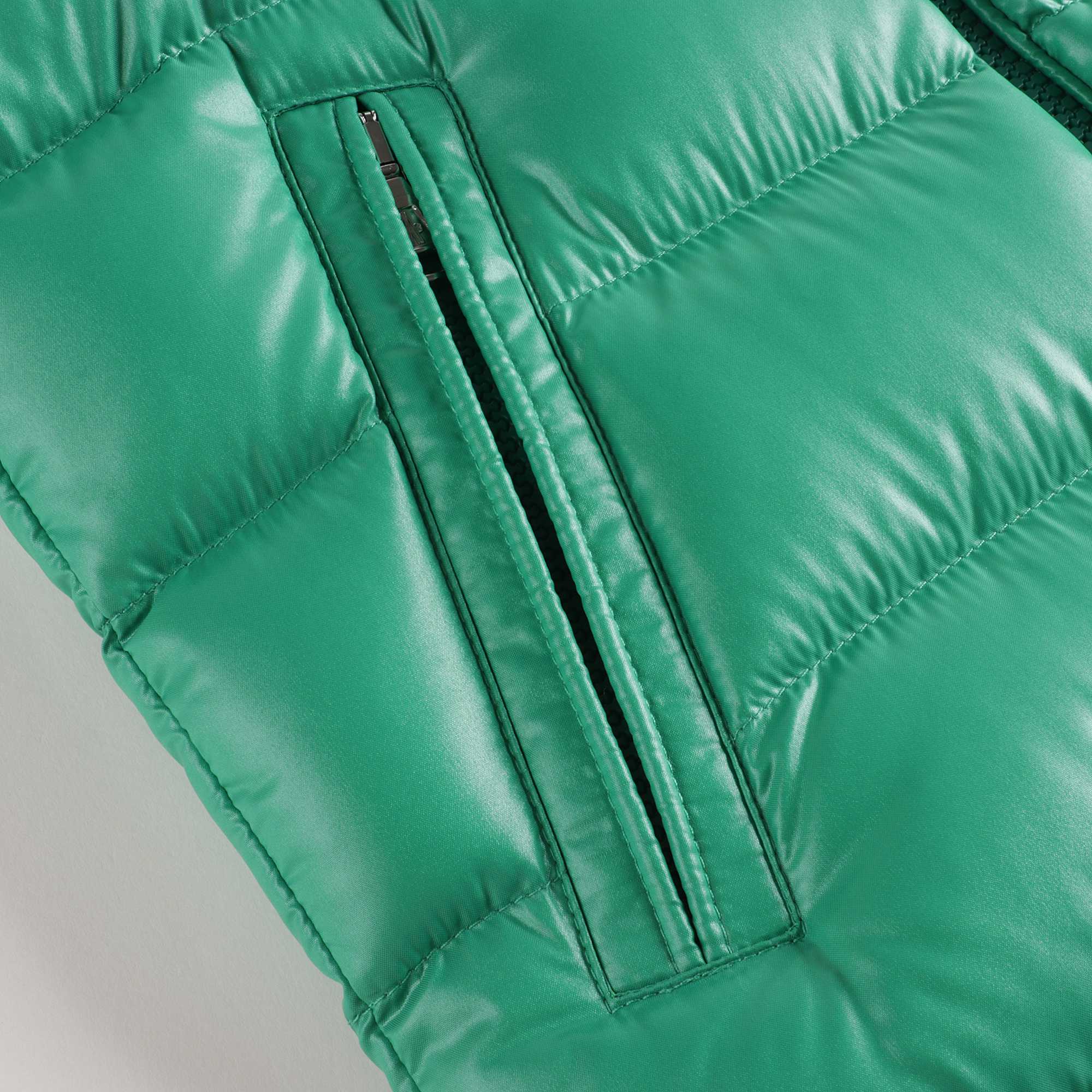 Boys & Girls Green "New Maya" Padded Down Jacket