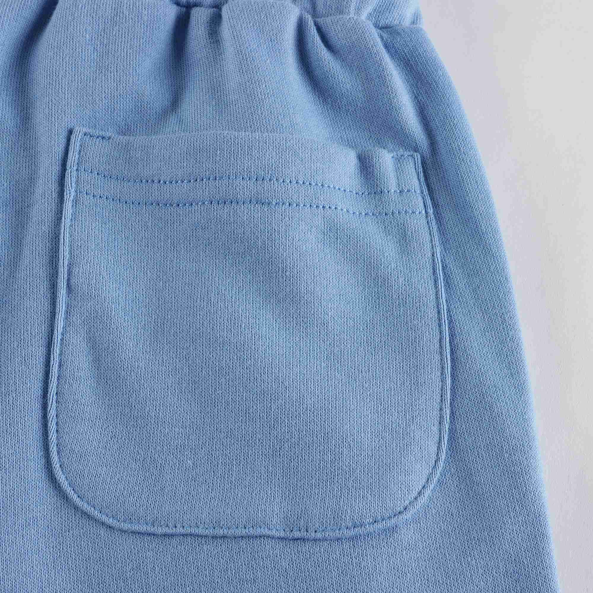 Boys & Girls Blue Cotton Shorts