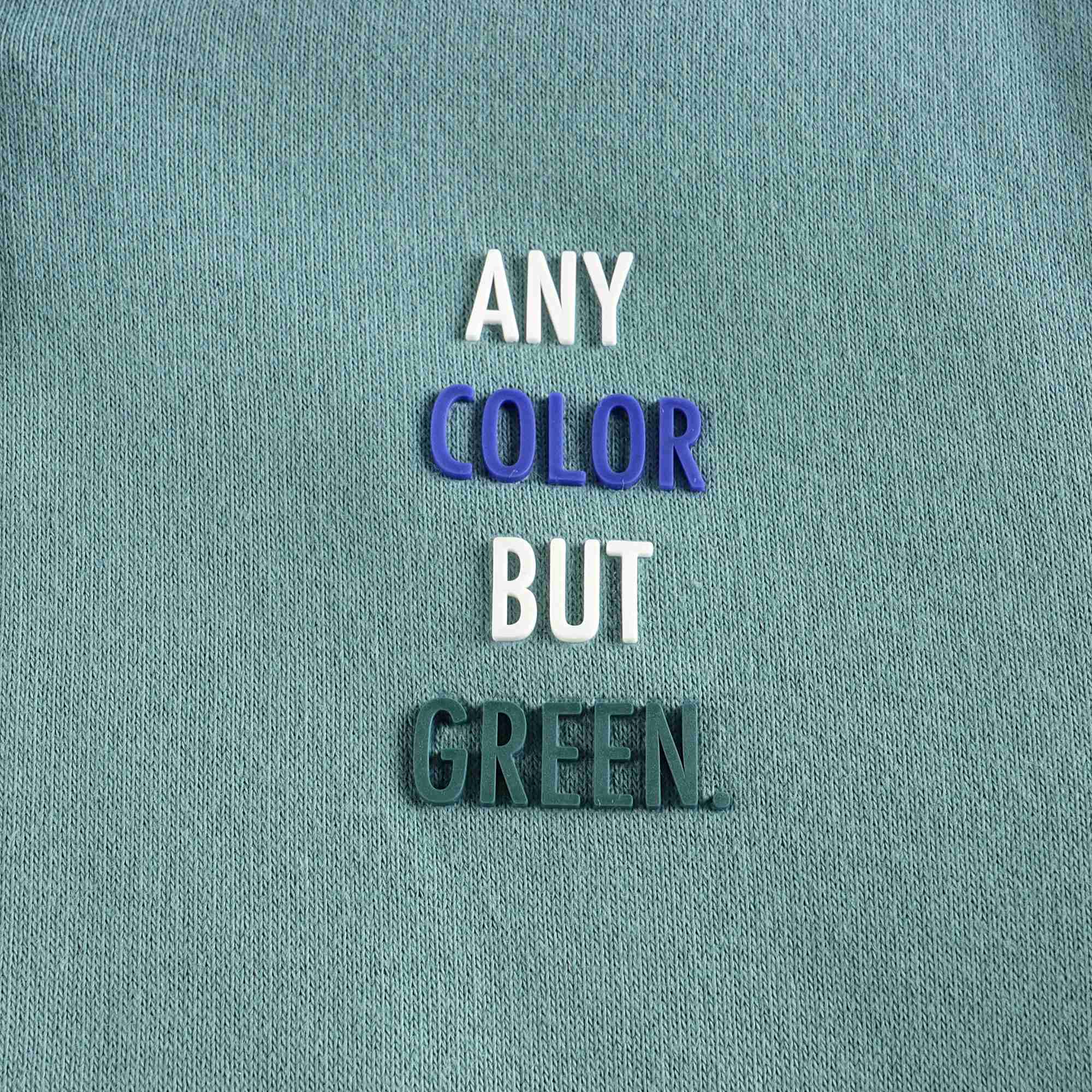 Boys & Girls Green Hooded Cotton Sweatshirt