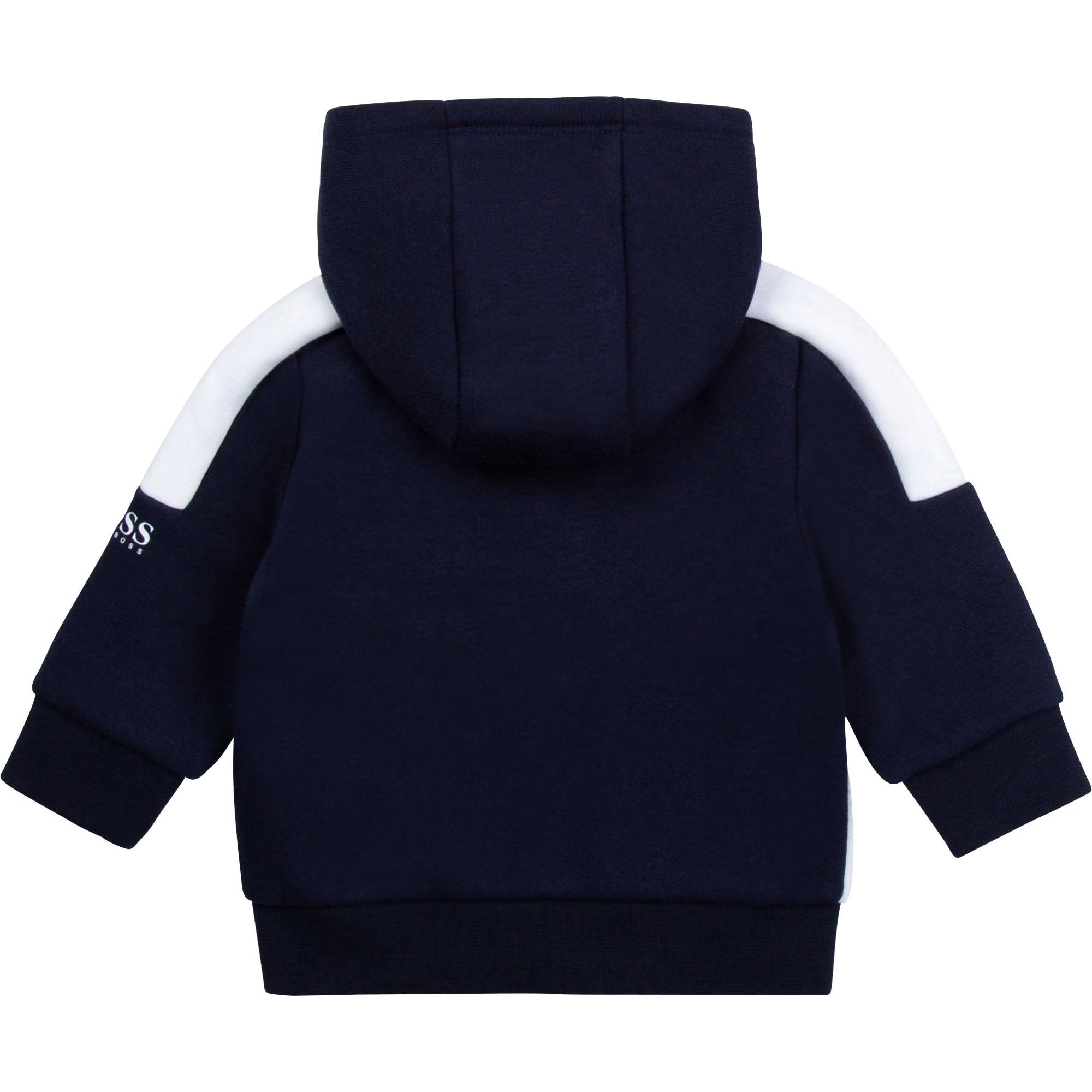 Baby Boys Blue Logo Zip-Up Top