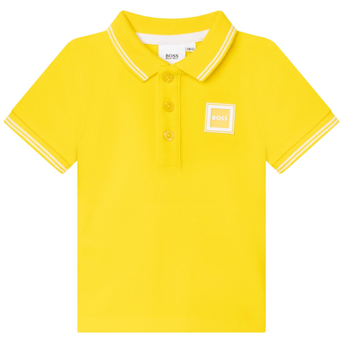 Baby Boys Yellow Polo Shirt