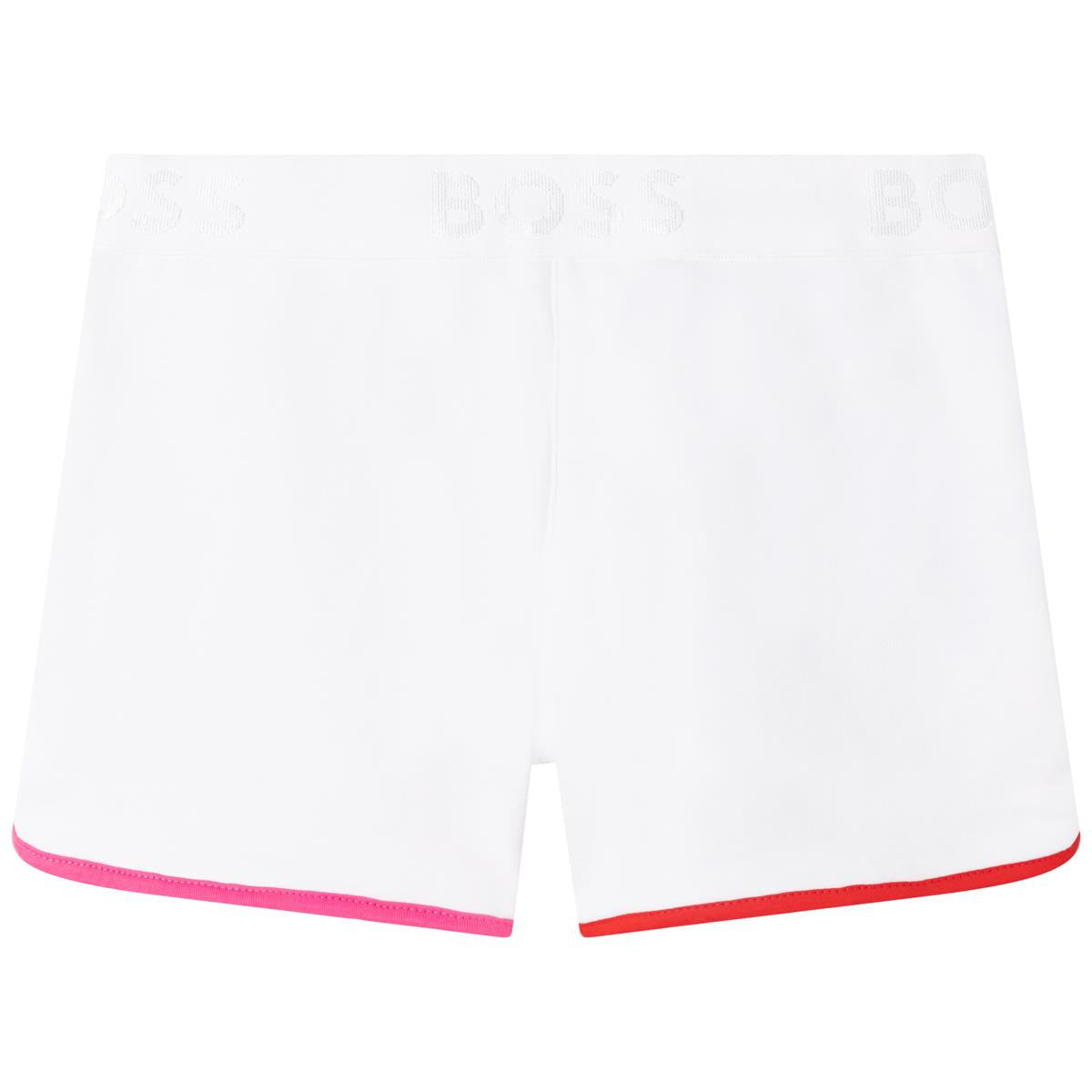 Boys & Girls White Shorts