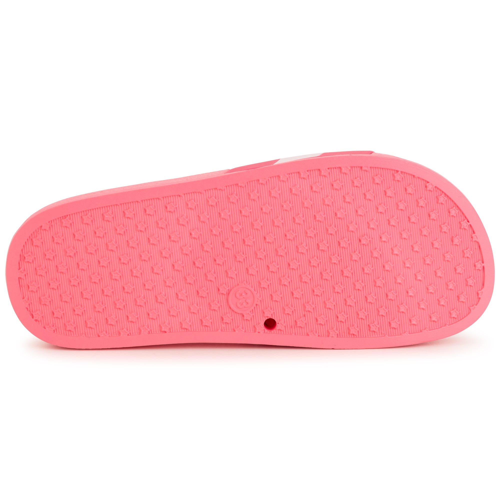 Boys & Girls Pink Logo Slippers