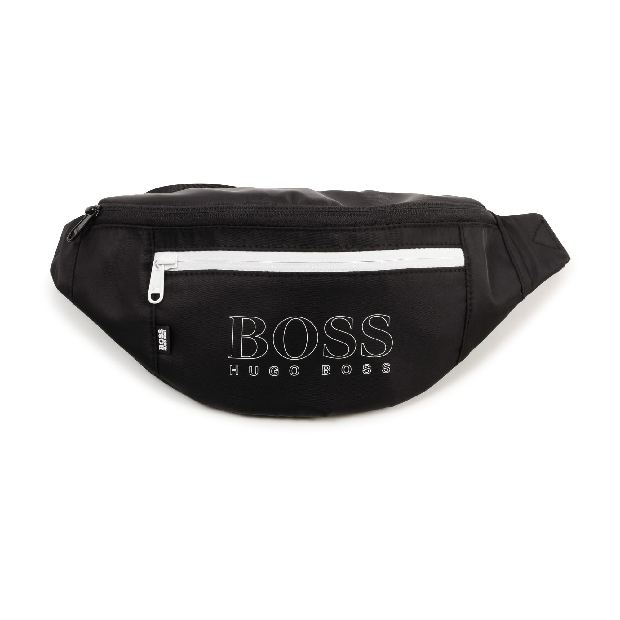 Boys Black Logo Bag