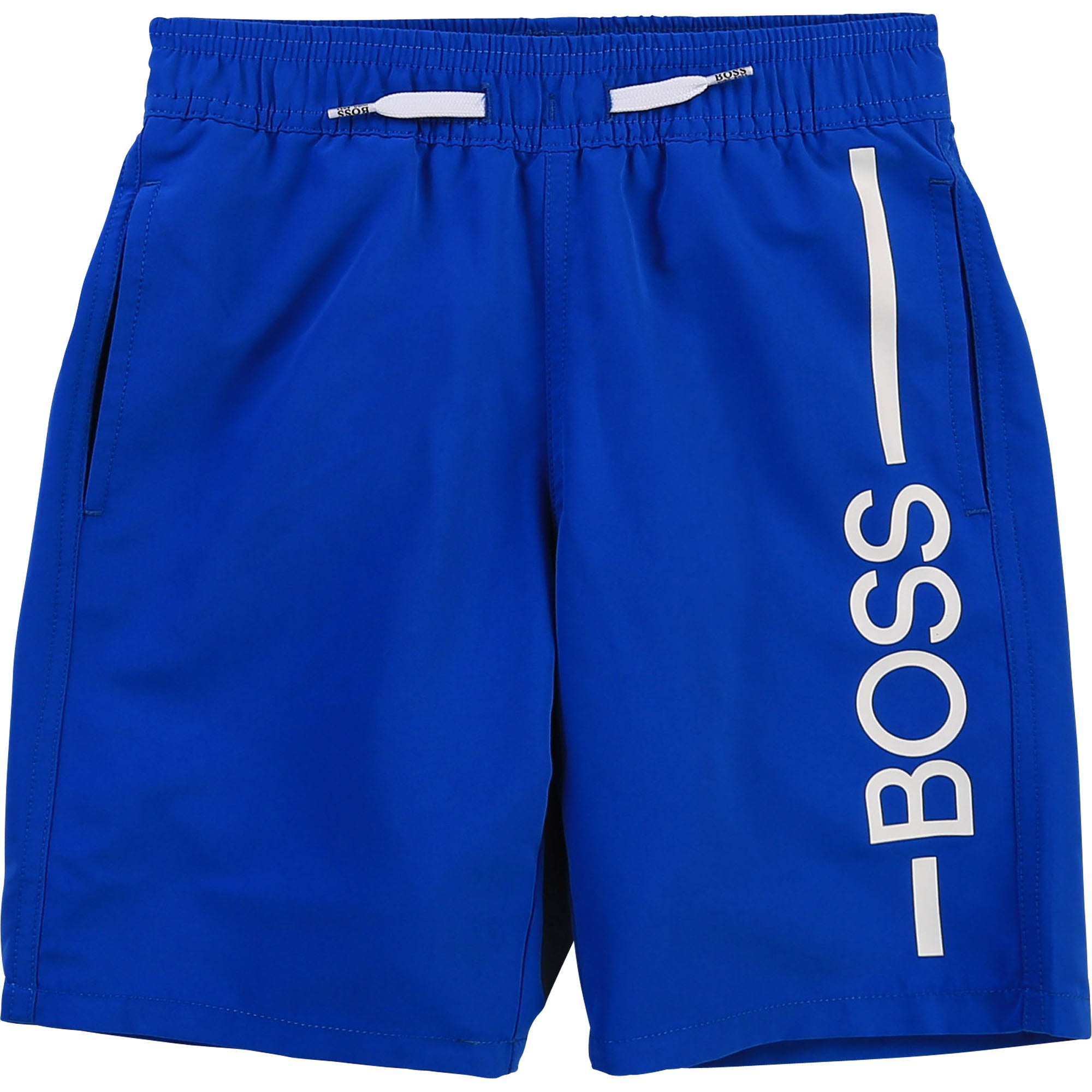 Boys Blue Logo Swim Shorts