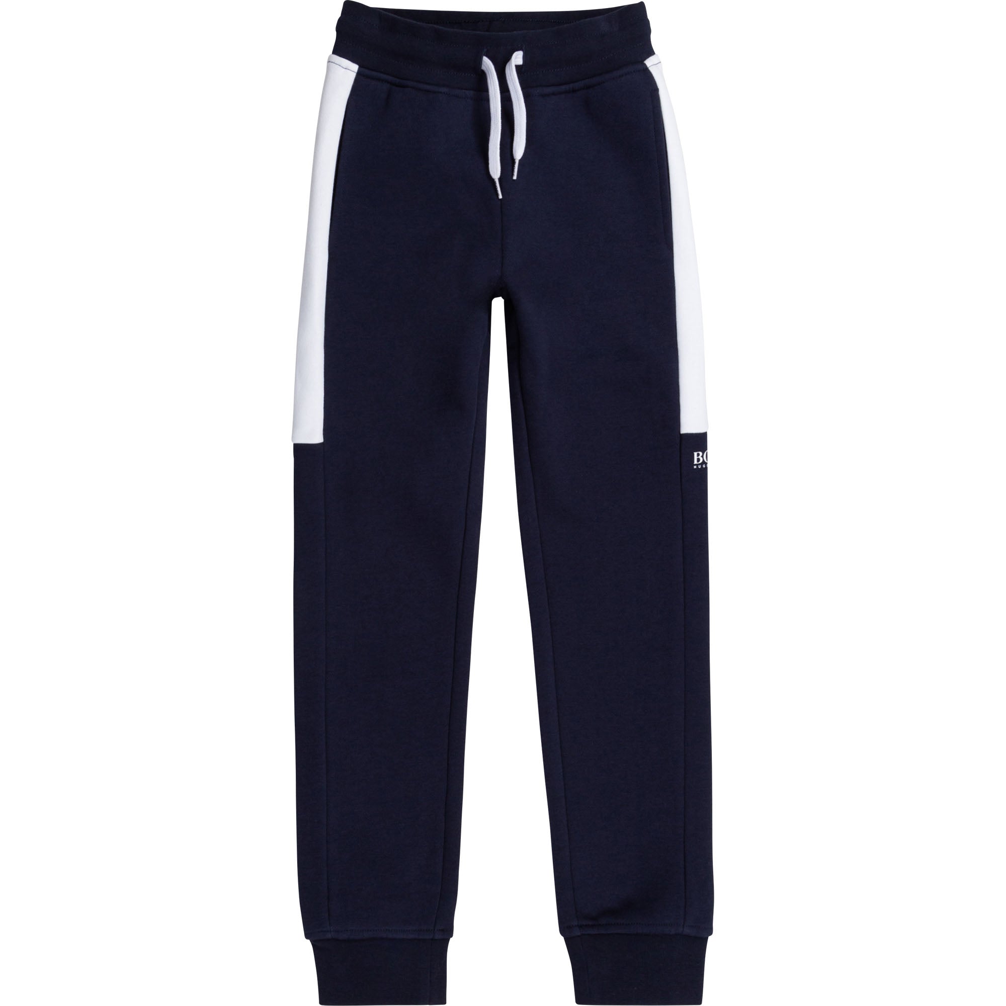 Boys Blue Cotton Trousers