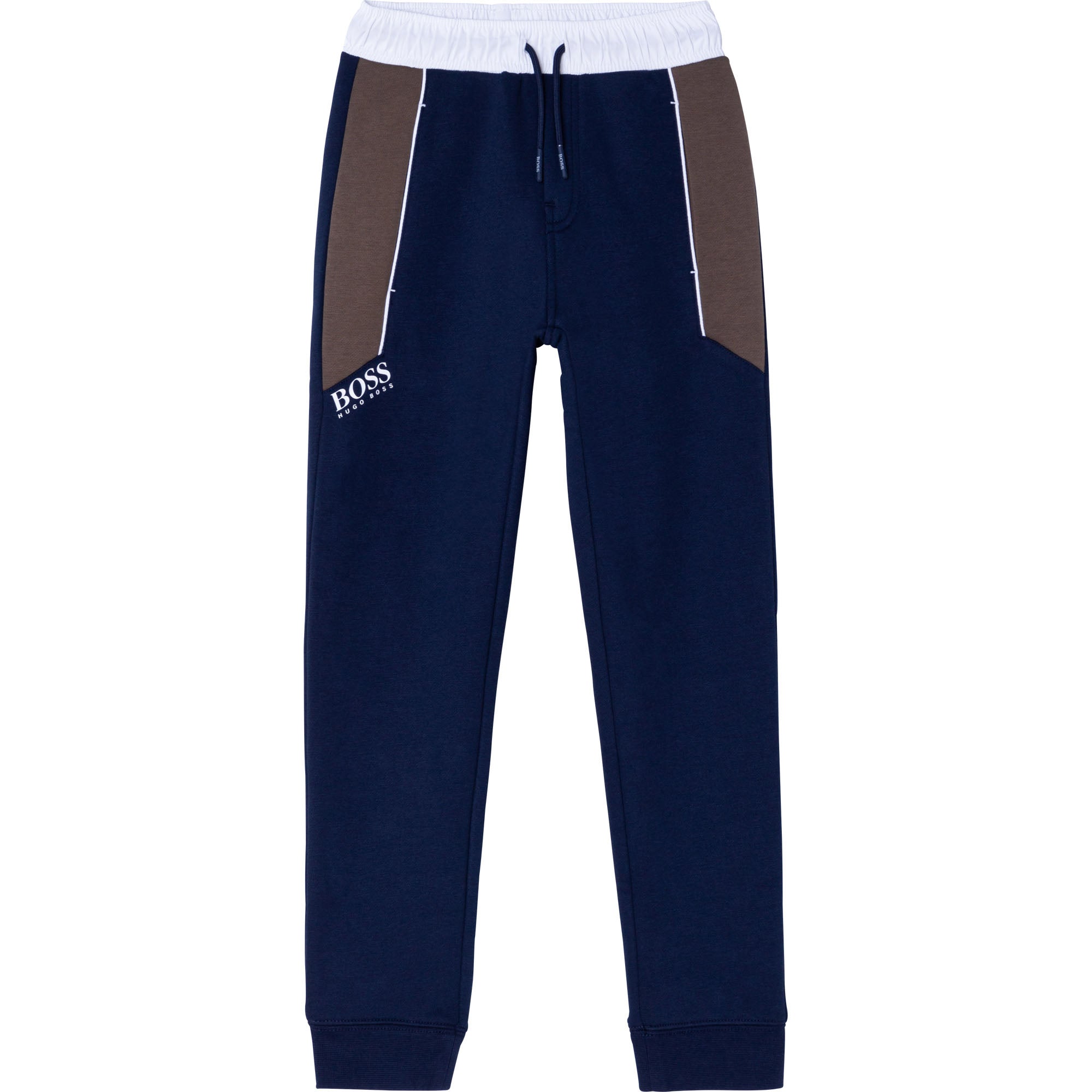 Boys Blue Logo Trousers