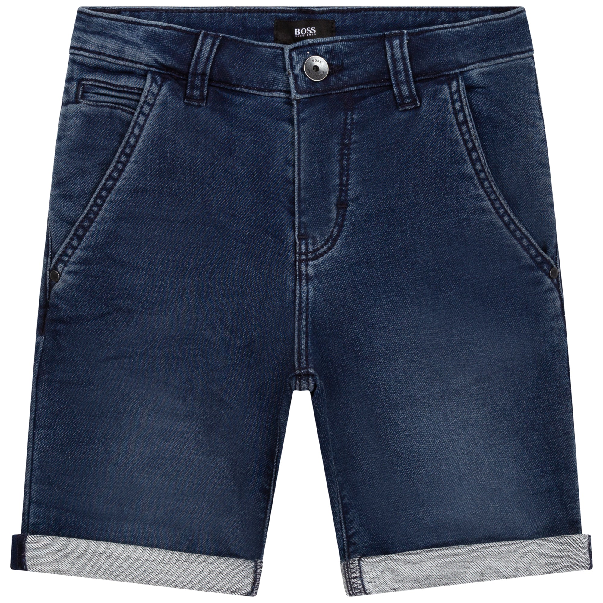 Boys & Girls Blue Denim Shorts