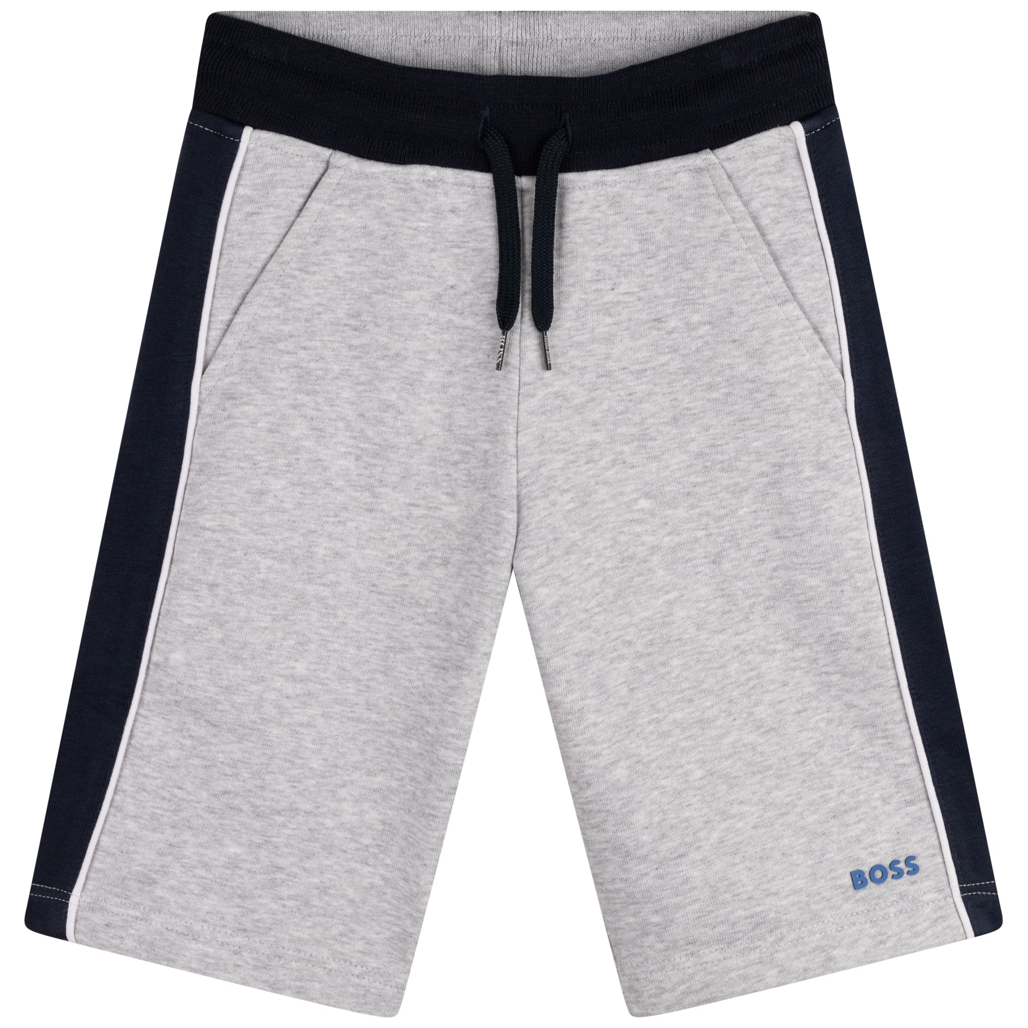 Boys & Girls Grey Cotton Shorts