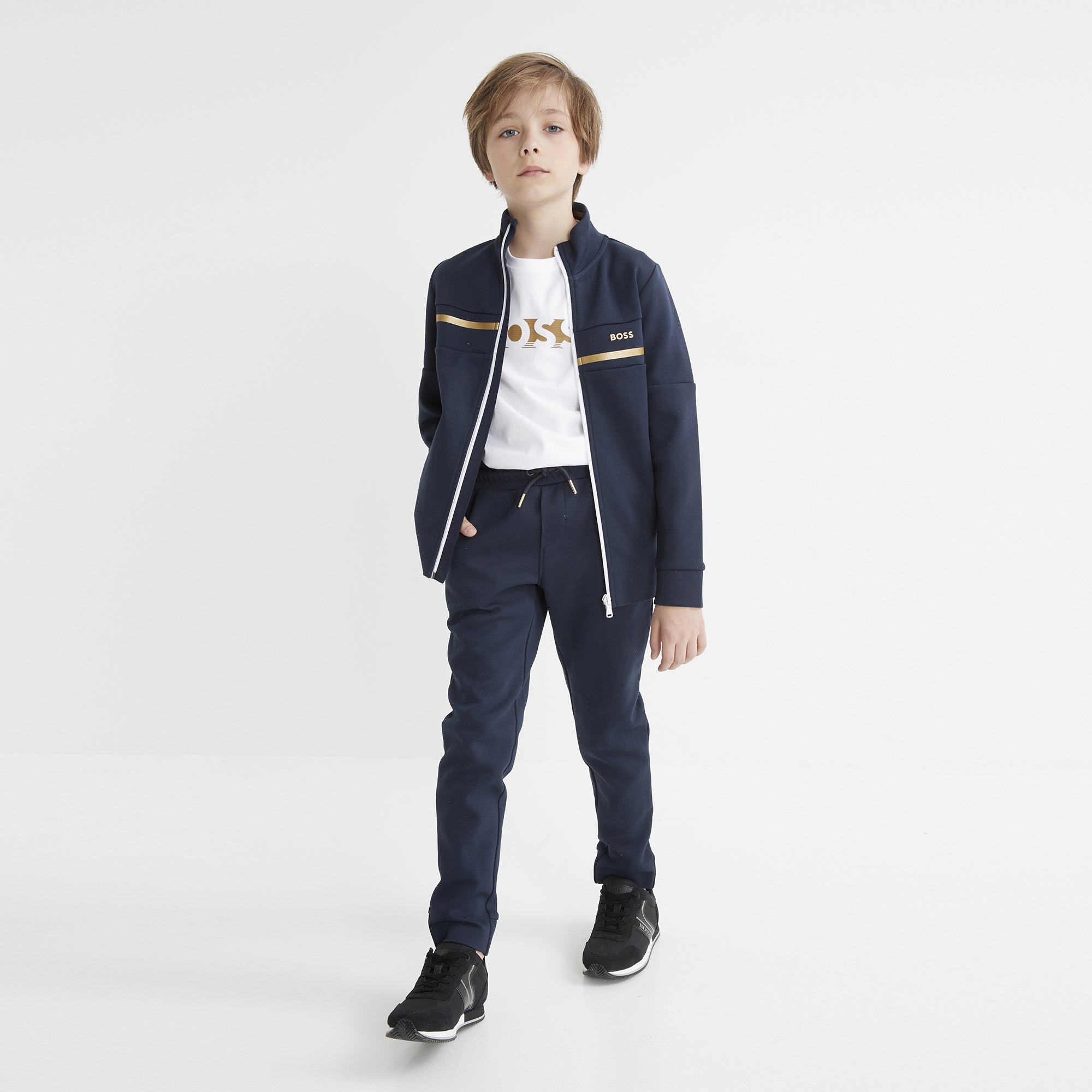 Boys & Girls Navy Blue Trousers