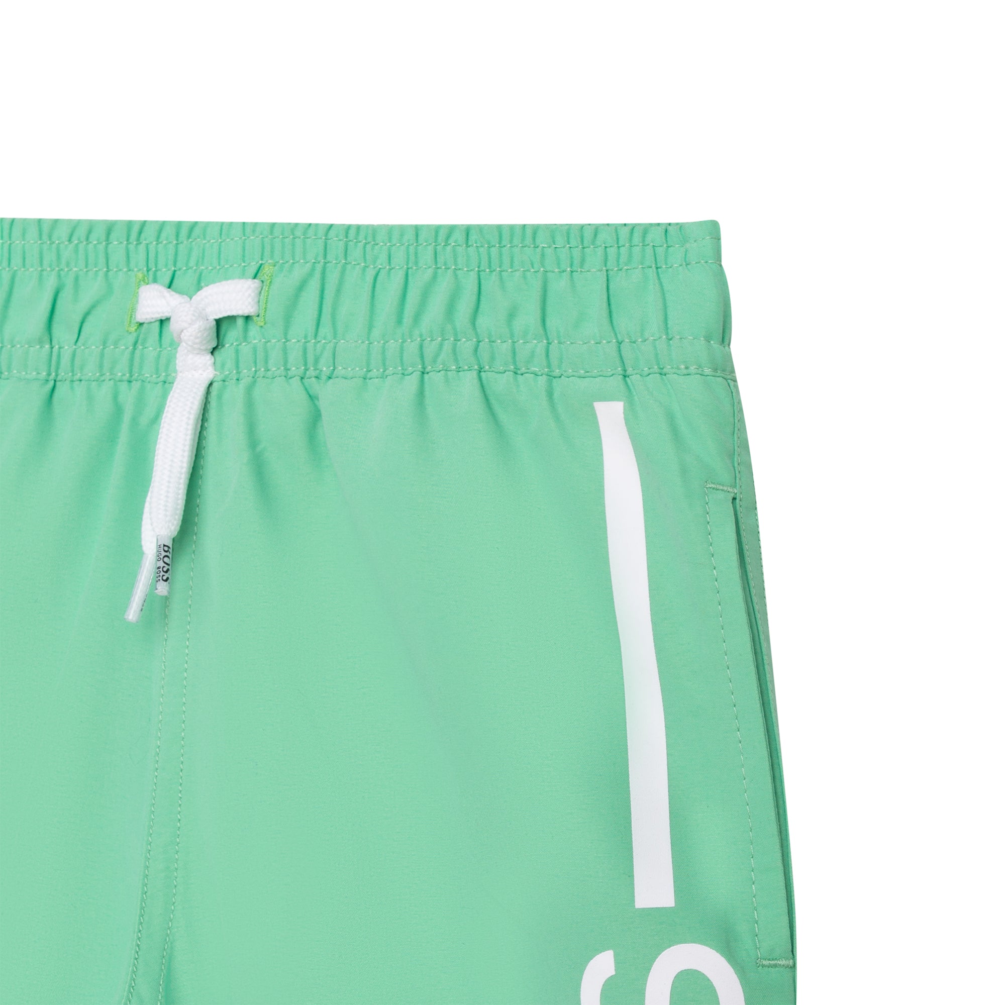 Boys Green Swim Shorts