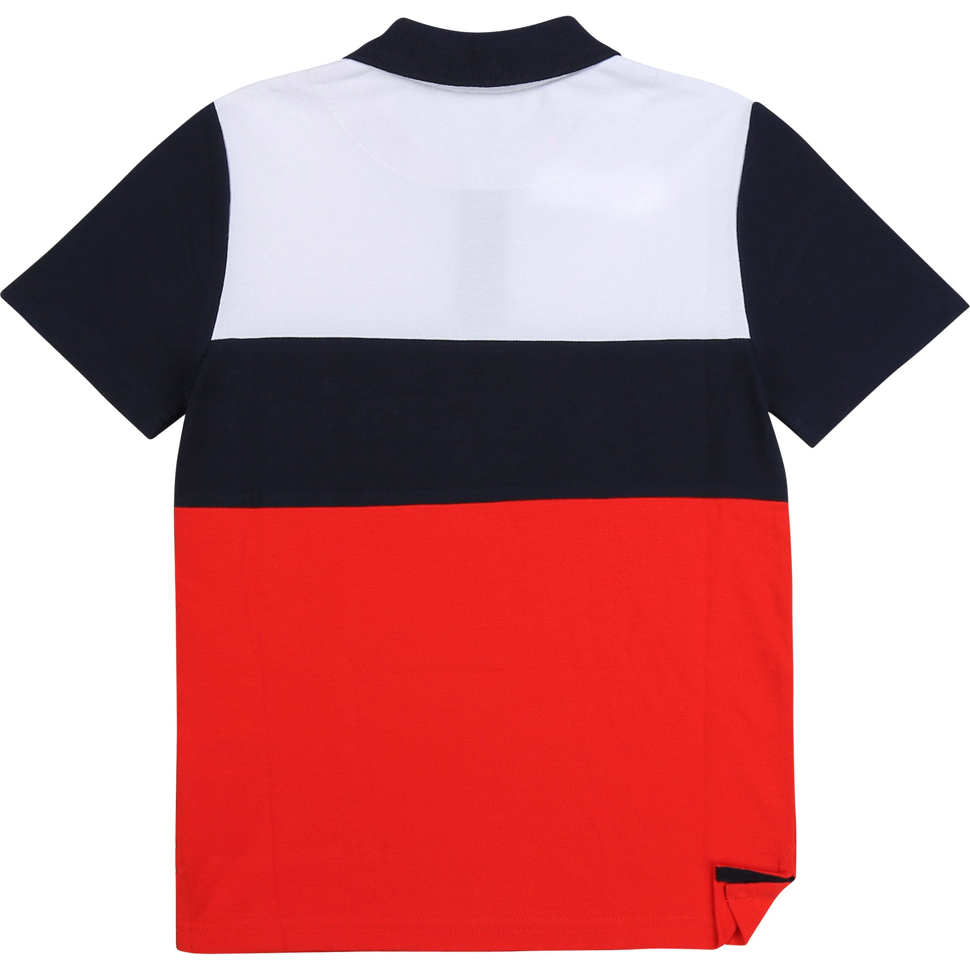 Boys Red Logo Polo Shirt