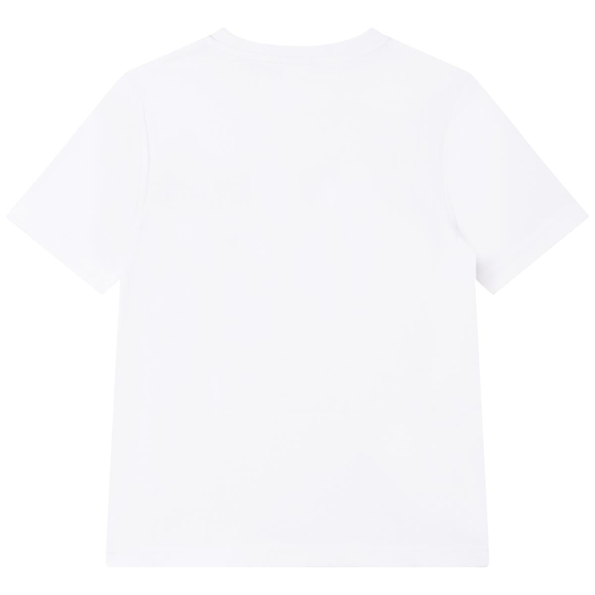 Boys & Girls White Logo T-Shirt