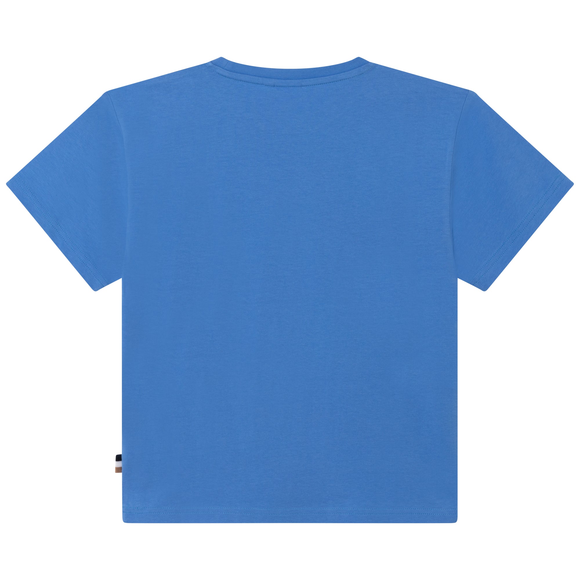 Boys & Girls Blue Cotton T-Shirt