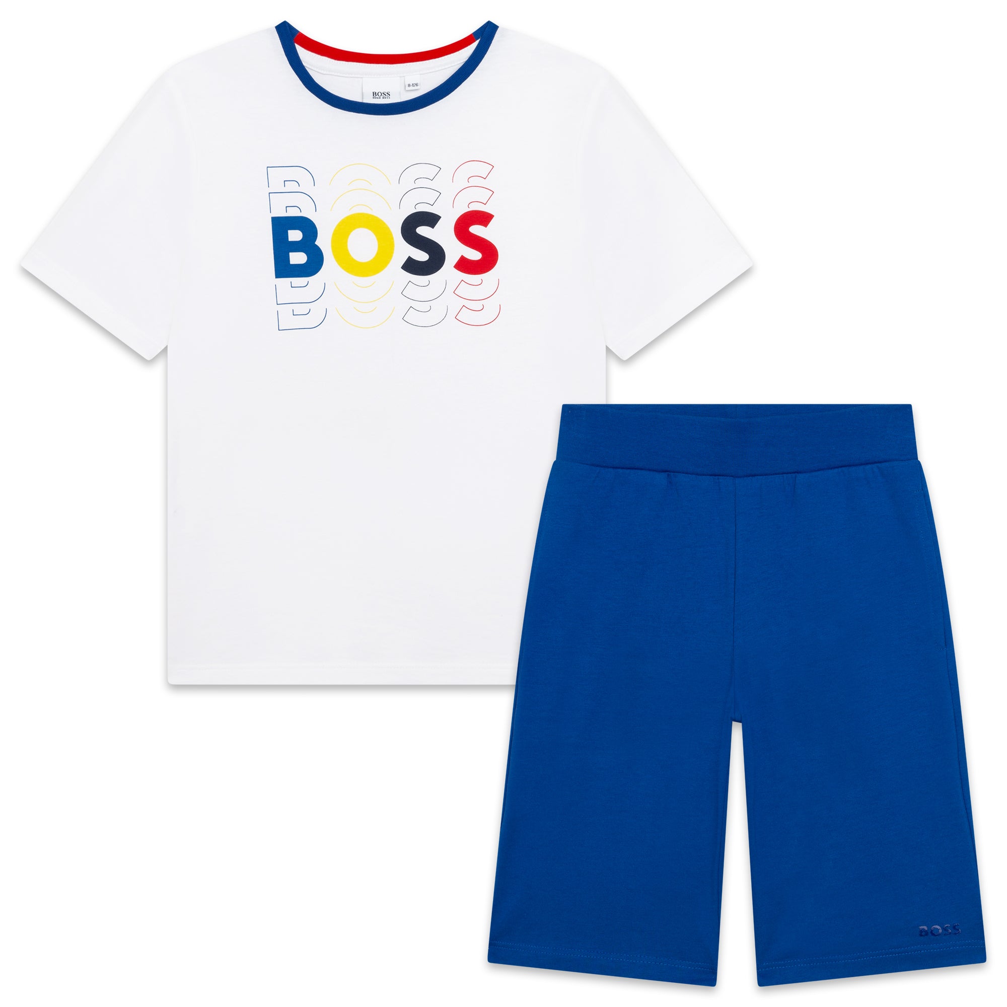 Boys & Girls White Cotton Set