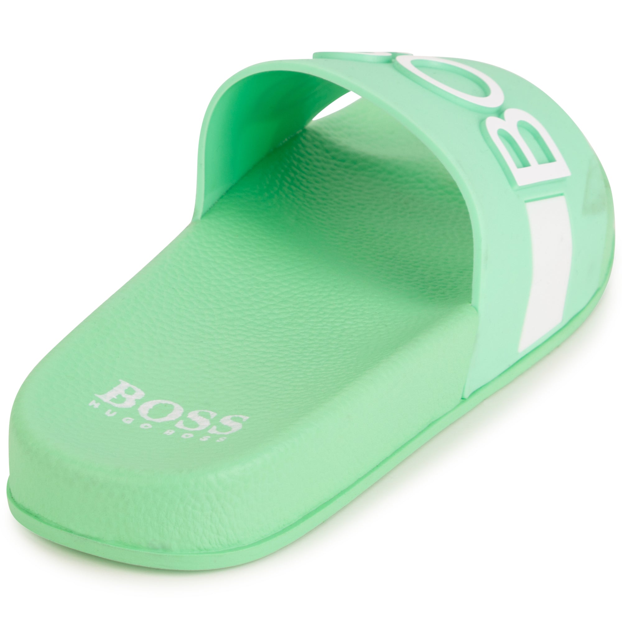 Boys & Girls Green Logo Sliders