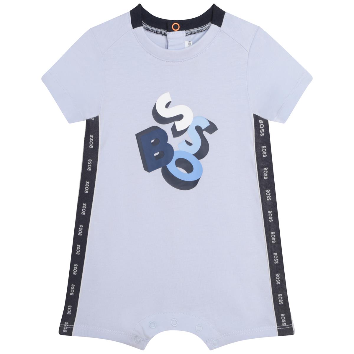 Baby Boys & Girls Grey Babysuit