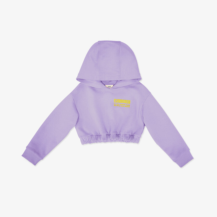 Boys & Girls Purple Cotton Sweatshirt