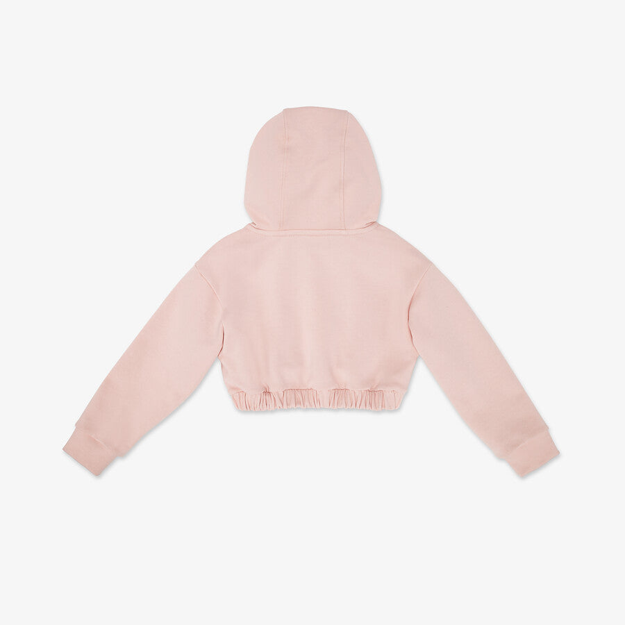 Boys & Girls Pink Cotton Sweatshirt