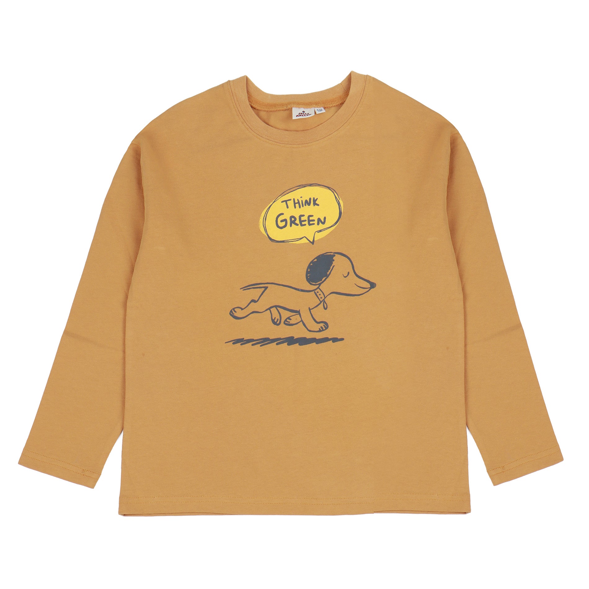 Boys & Girls Camel Cotton T-Shirt