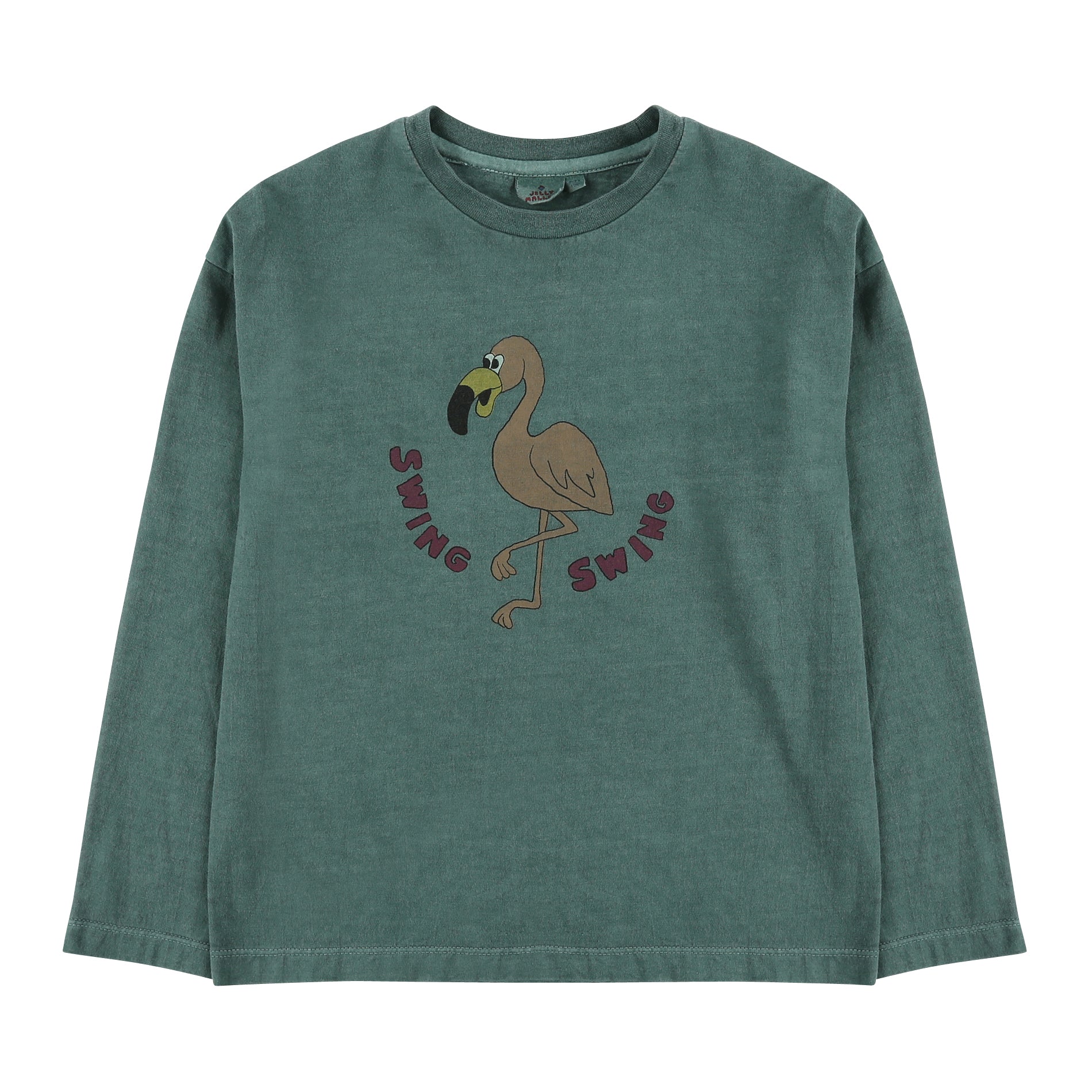 Boys & Girls Green Cotton Sweatshirt