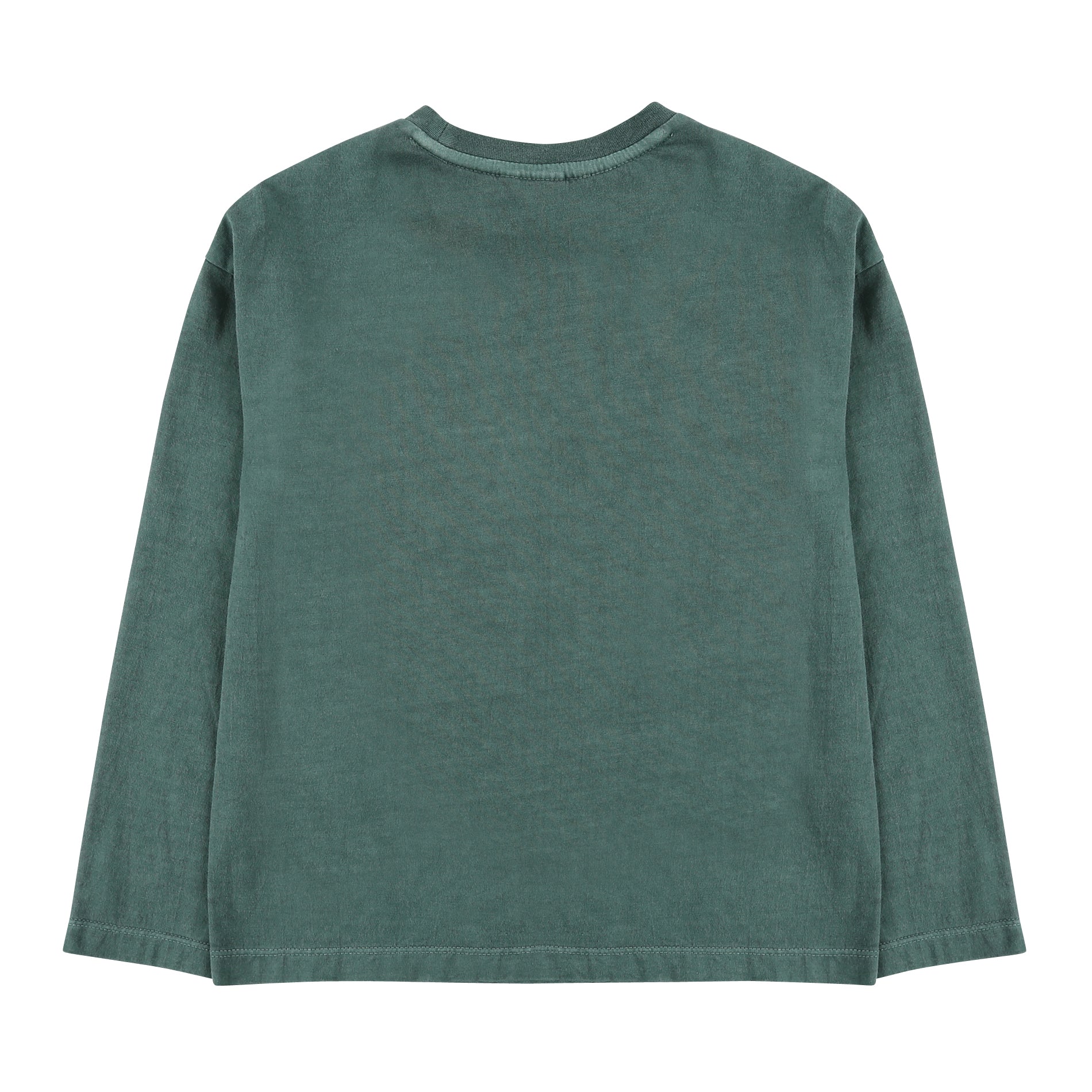 Boys & Girls Green Cotton Sweatshirt