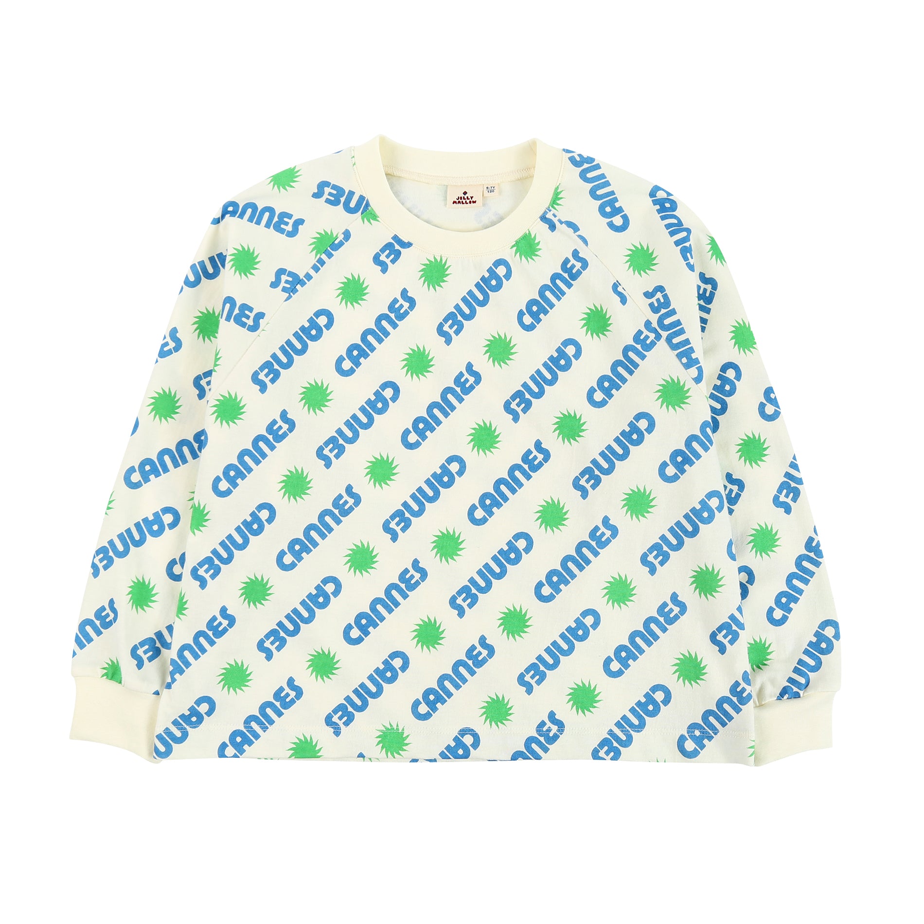 Boys & Girls White Cotton Sweatshirt