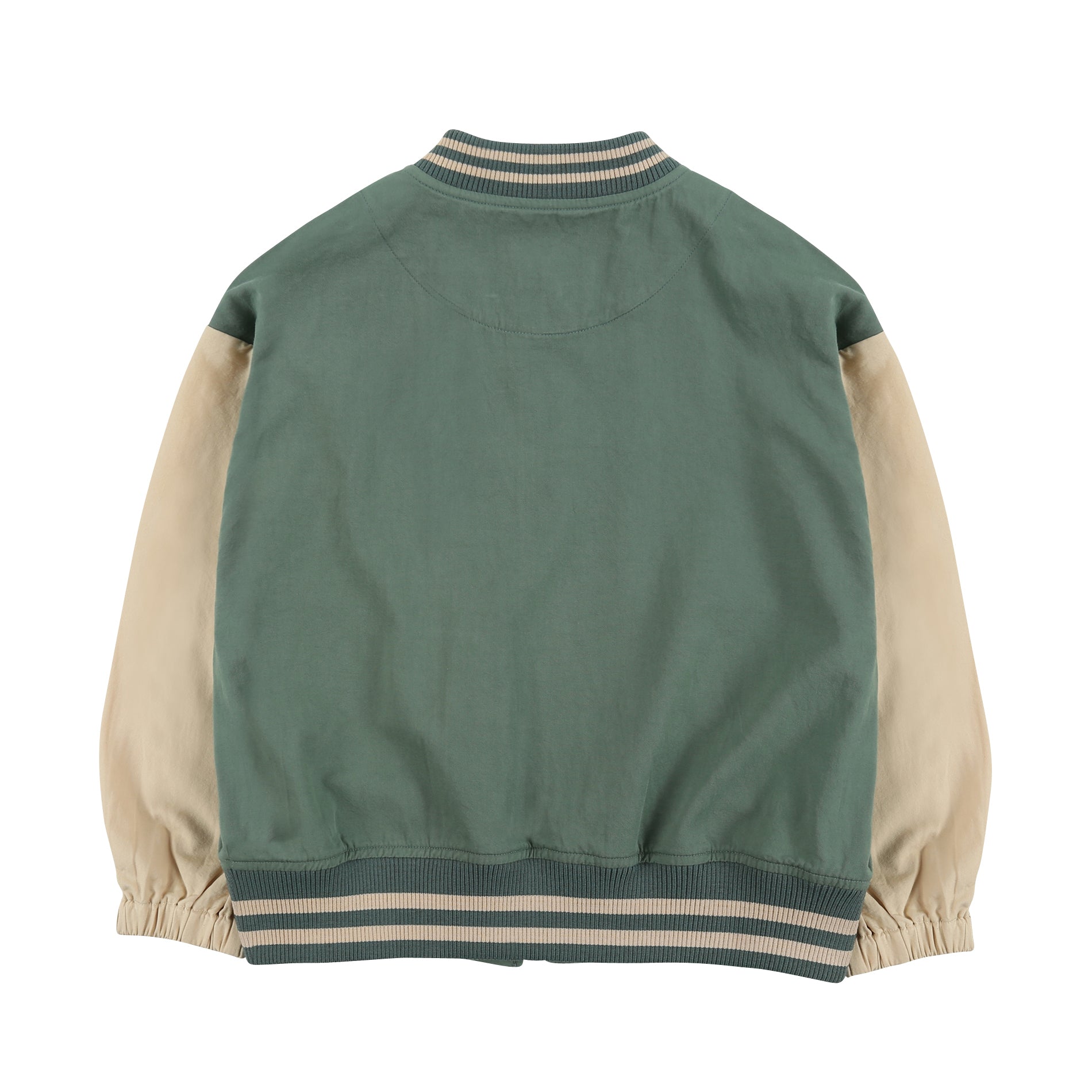 Boys & Girls Green Cotton Jacket