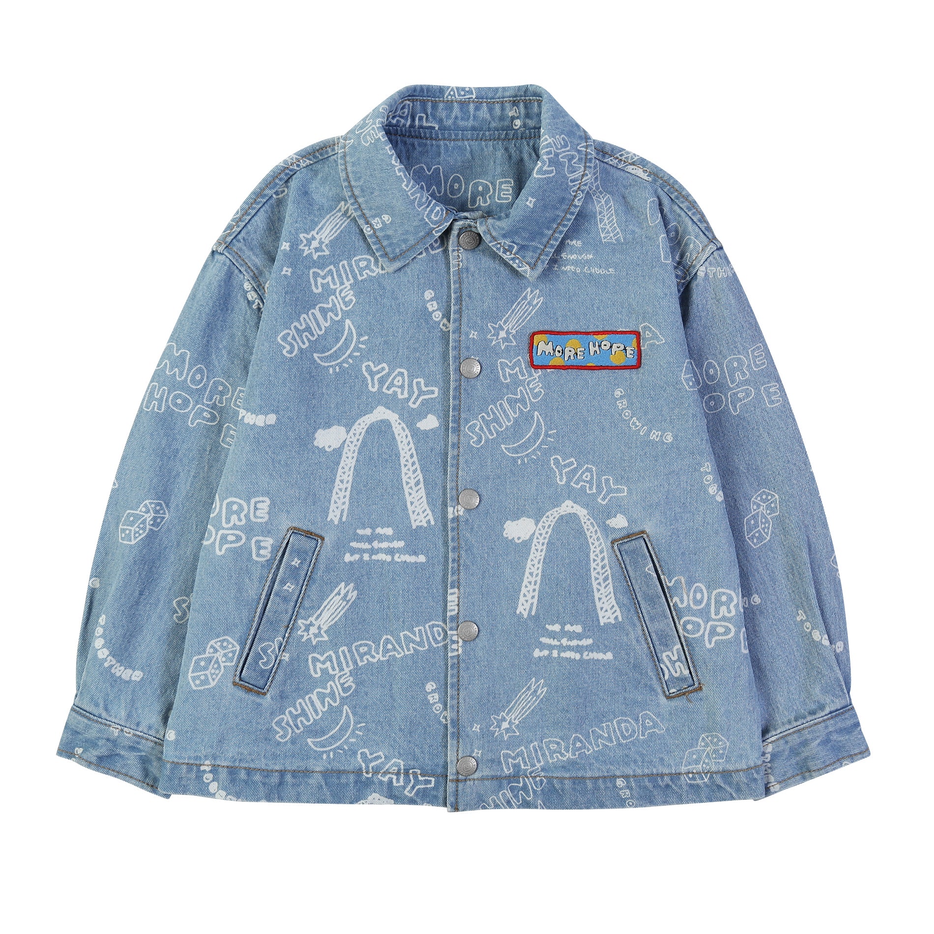 Boys & Girls Blue Denim Jacket