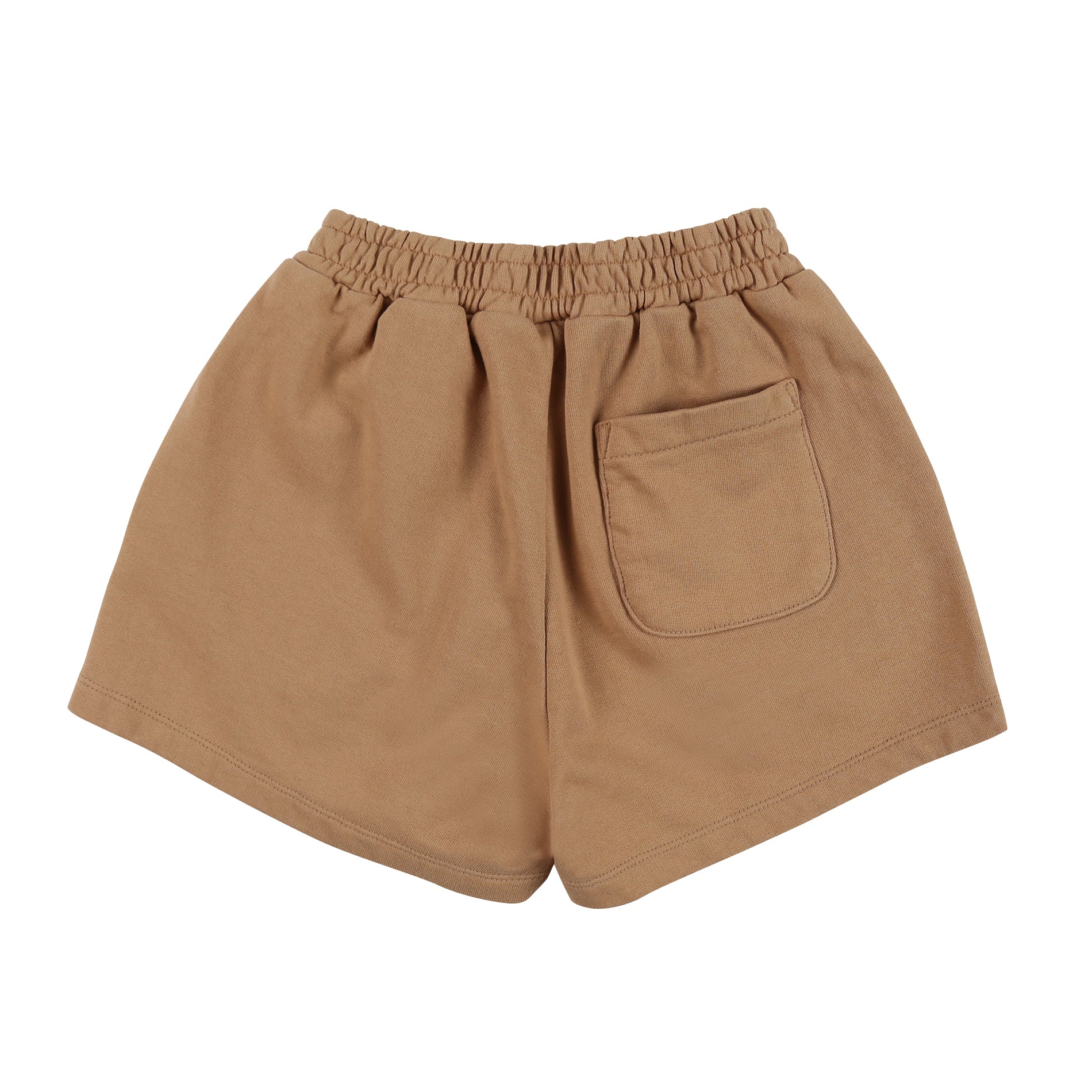 Boys & Girls Brown Cotton Shorts