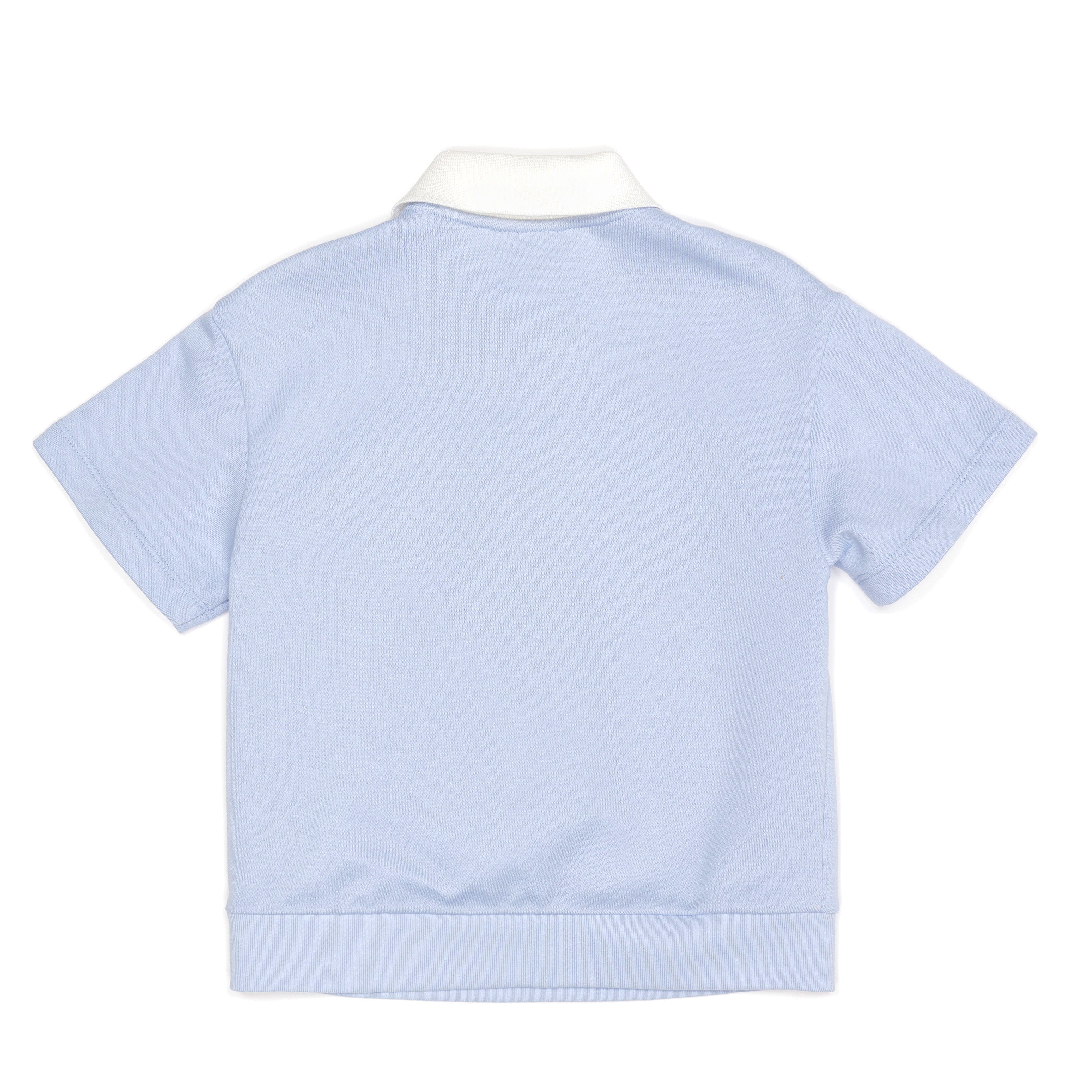 Boys & Girls Blue Cotton Poloshirt