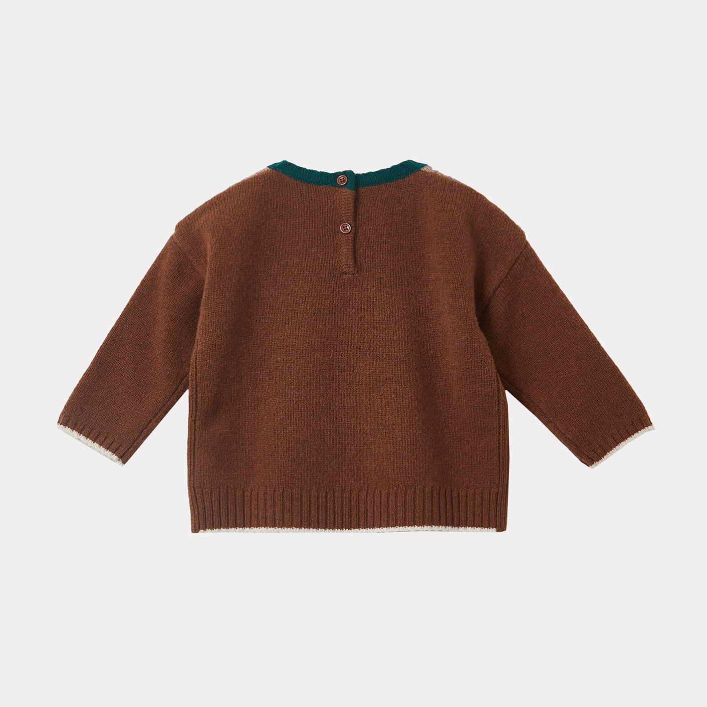 Baby Boys & Girls Camel Wool Sweater