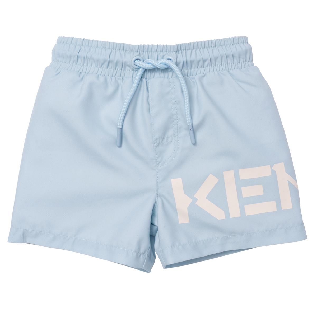 Baby Boys & Girls Blue Logo Shorts