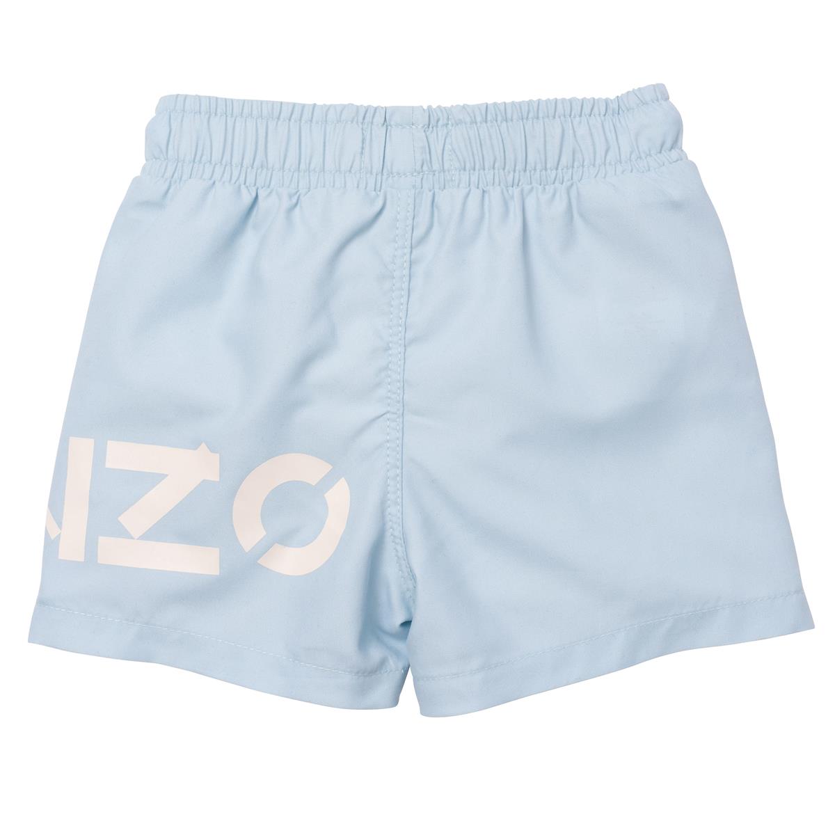 Baby Boys & Girls Blue Logo Shorts