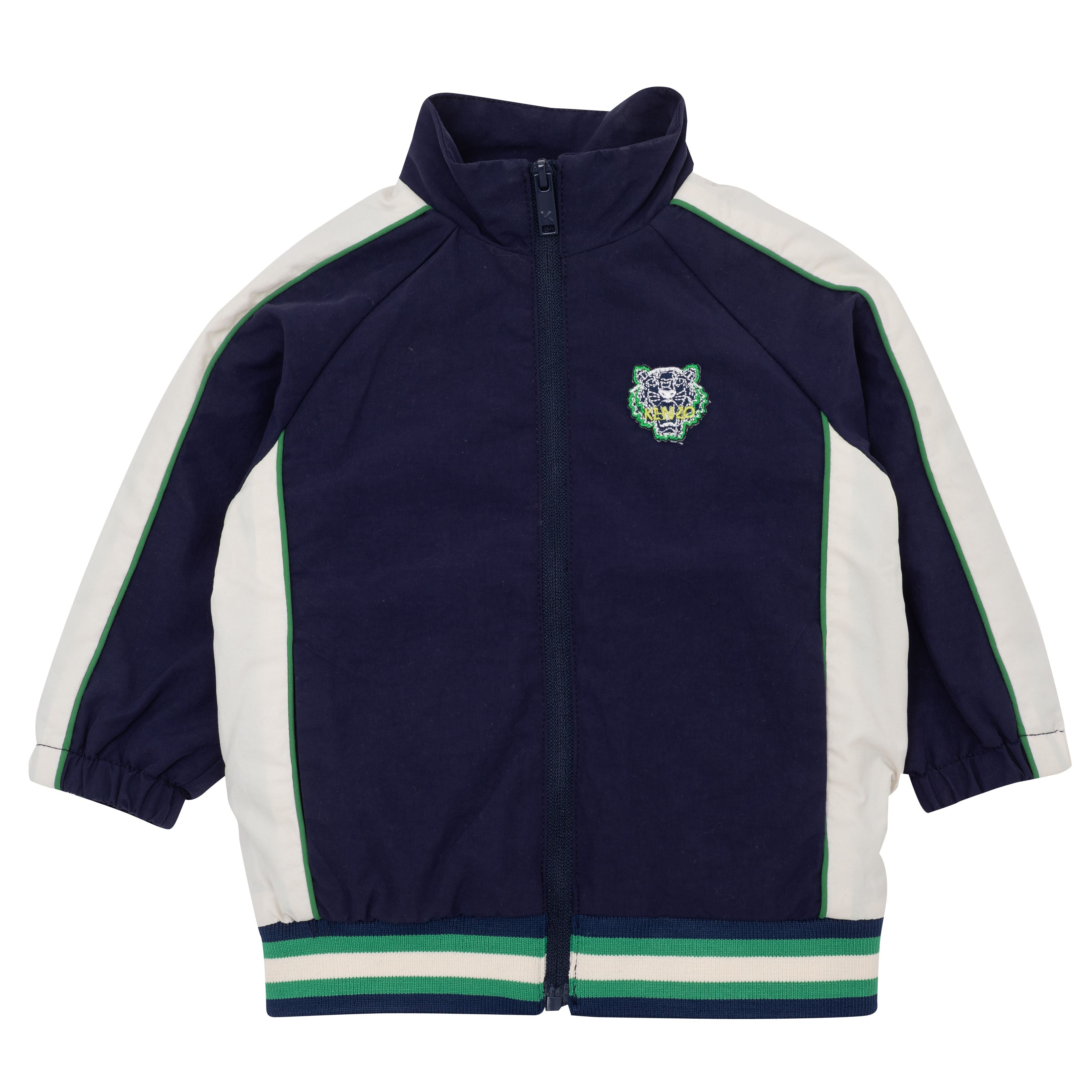 Boys Blue Zip-Up Top